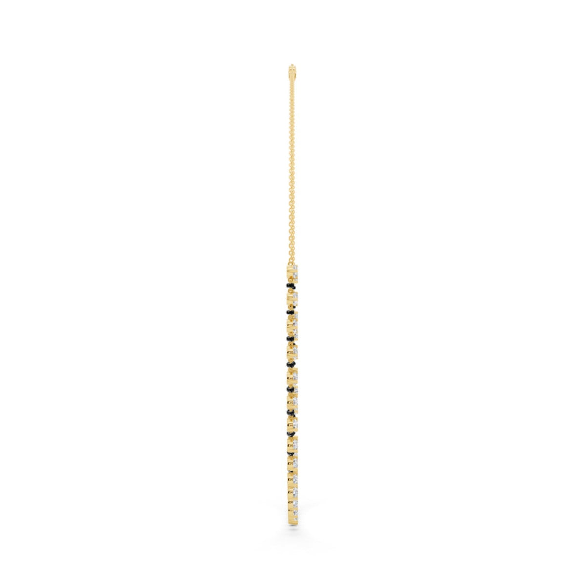 Three Prong Diamond Mangalsutra