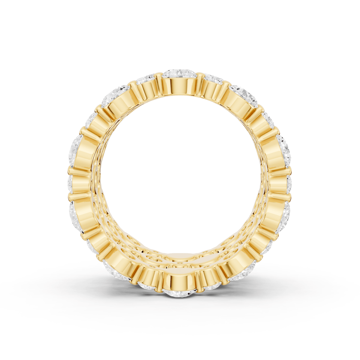 Bubble Lab-Grown Diamond Eternity Bands, Set of Three