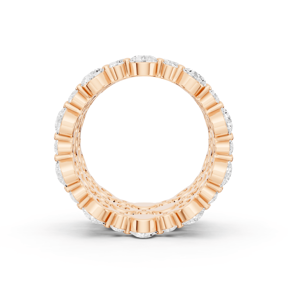 Bubble Lab-Grown Diamond Eternity Bands, Set of Three