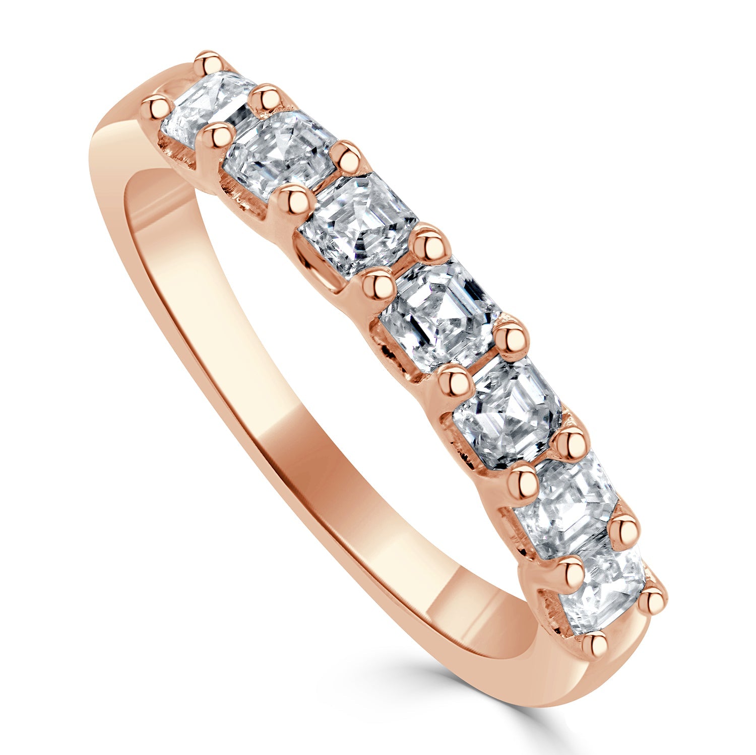 Ascher-Cut Diamond Band