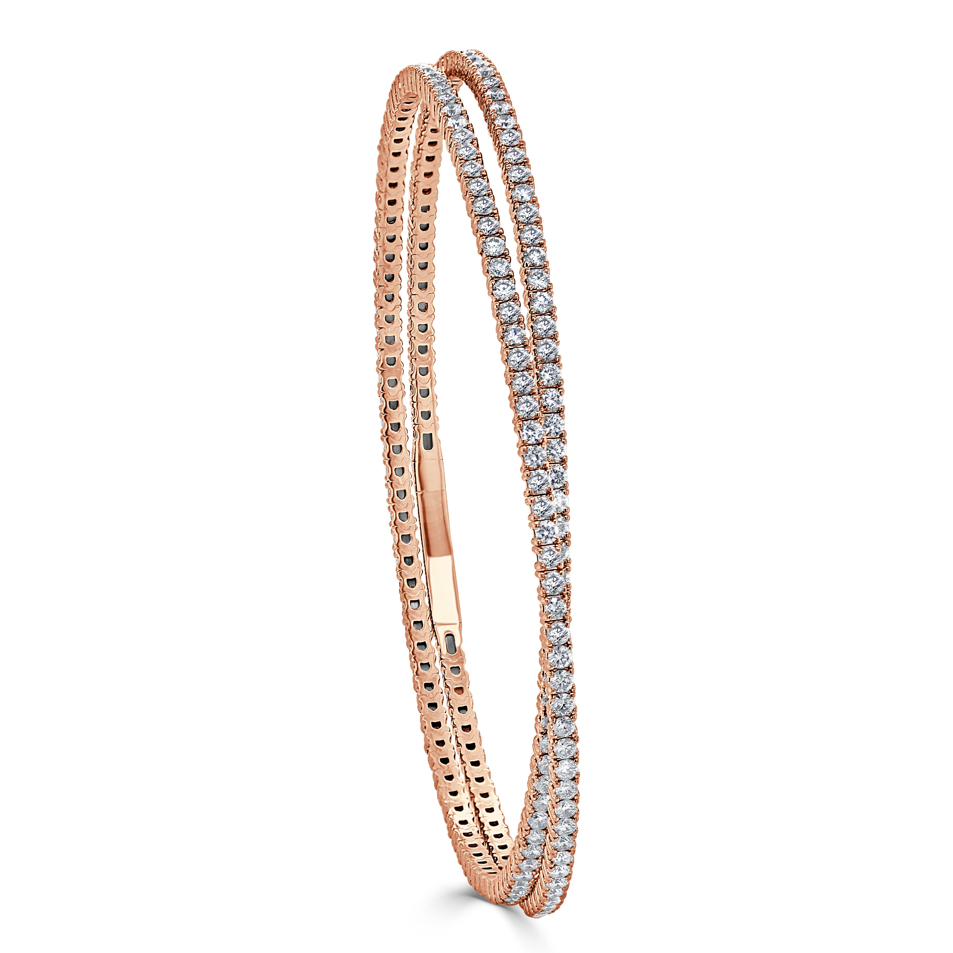 Diamond Flexible Bangle