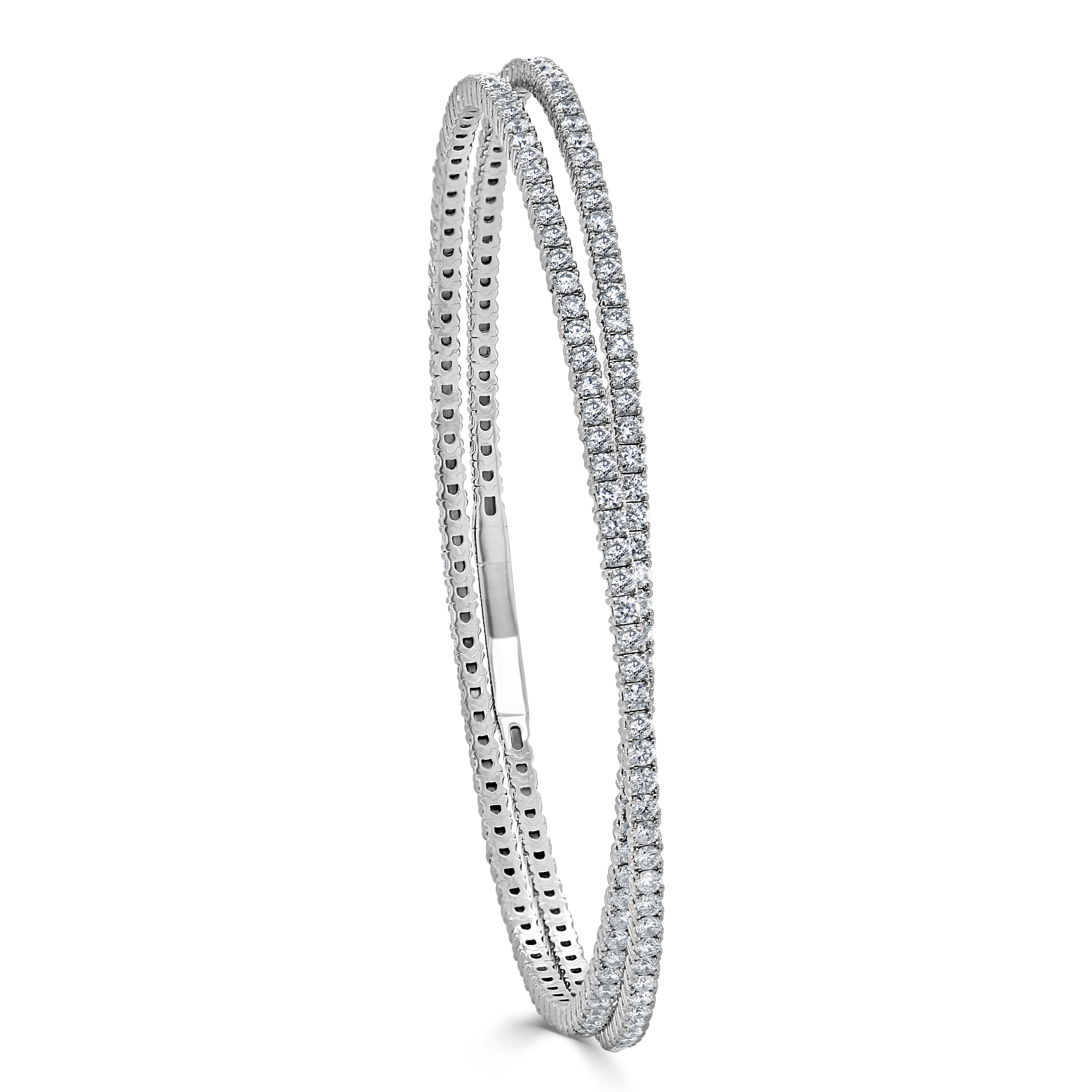 Diamond Flexible Bangle