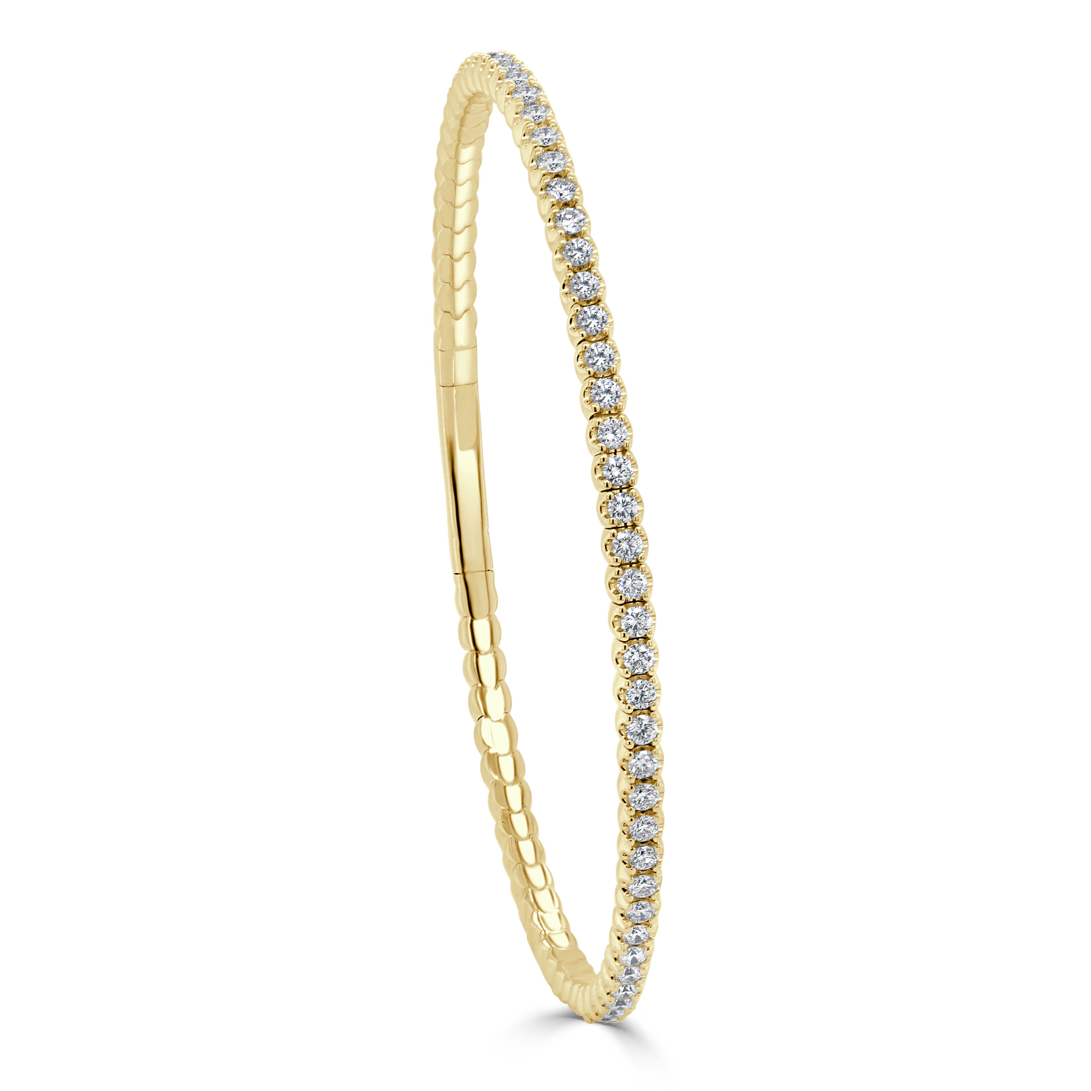 Diamond Flexible Bangle