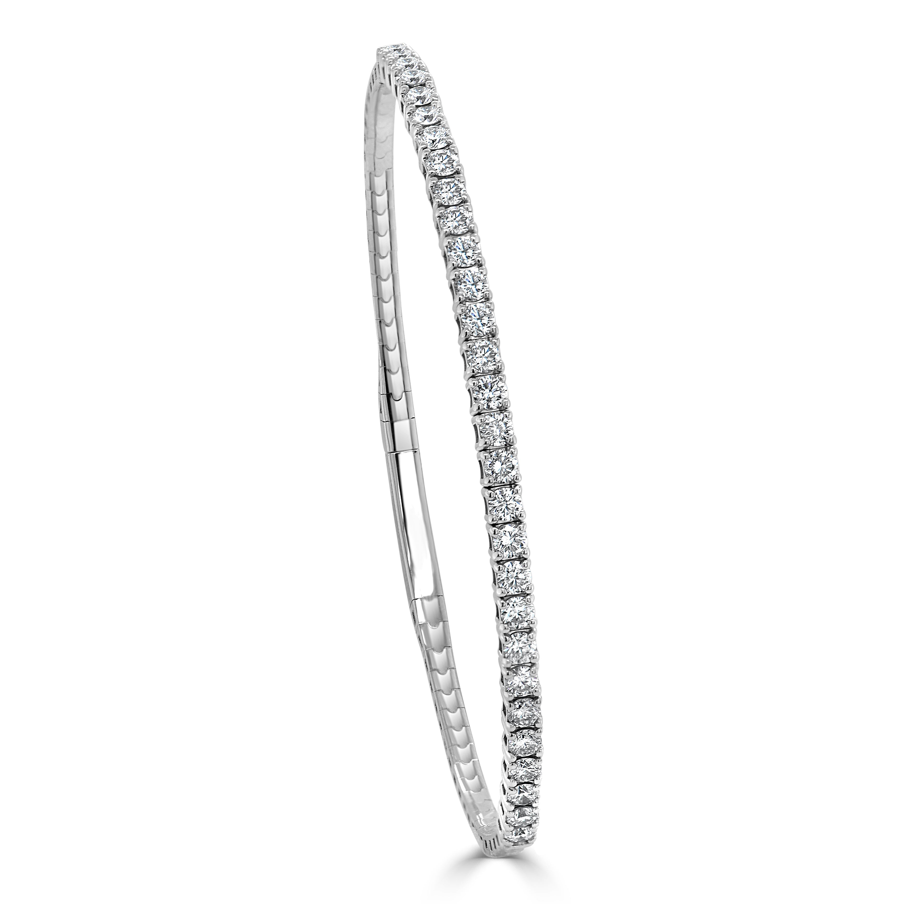 Diamond Flexible Bangle
