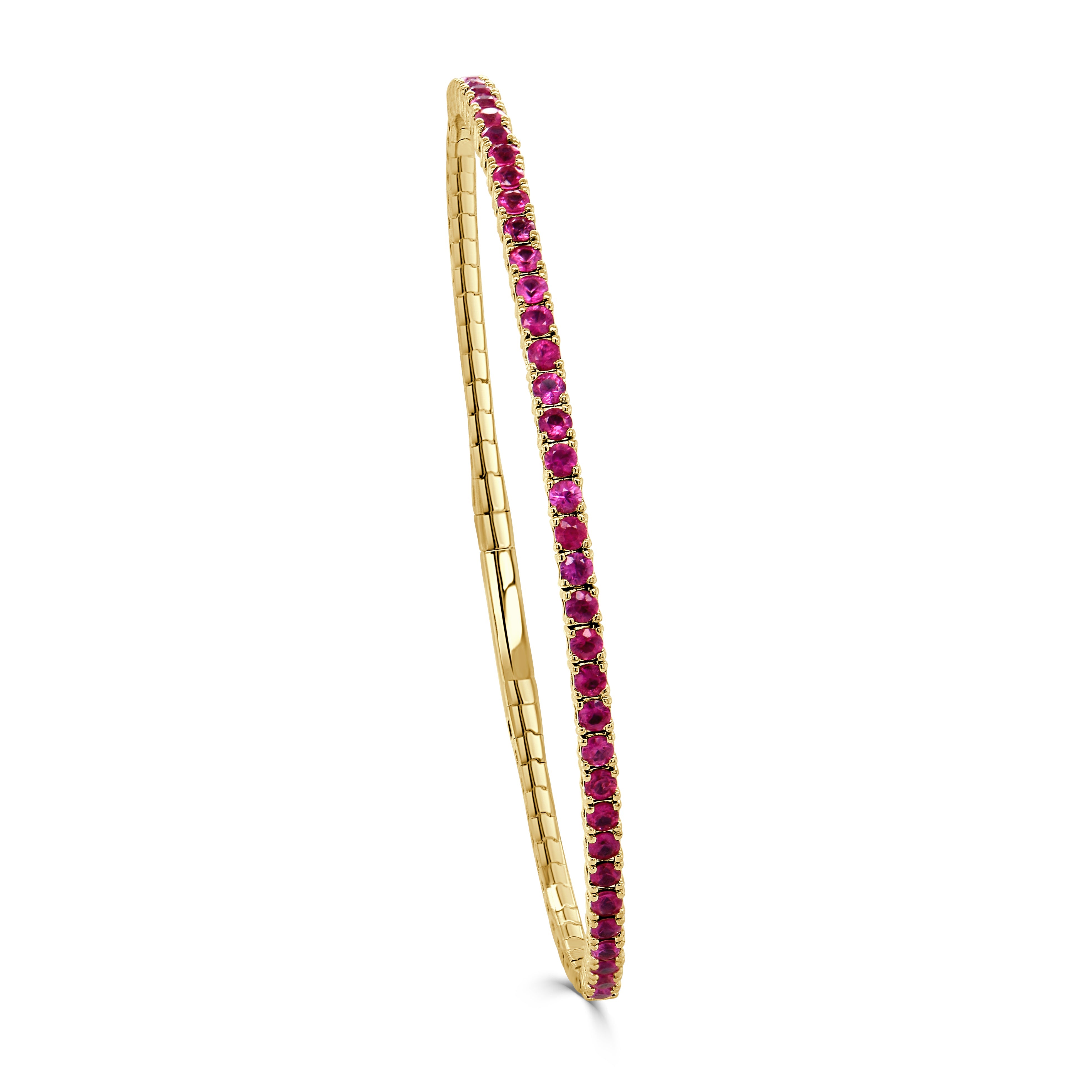 Ruby Flexible Bangle
