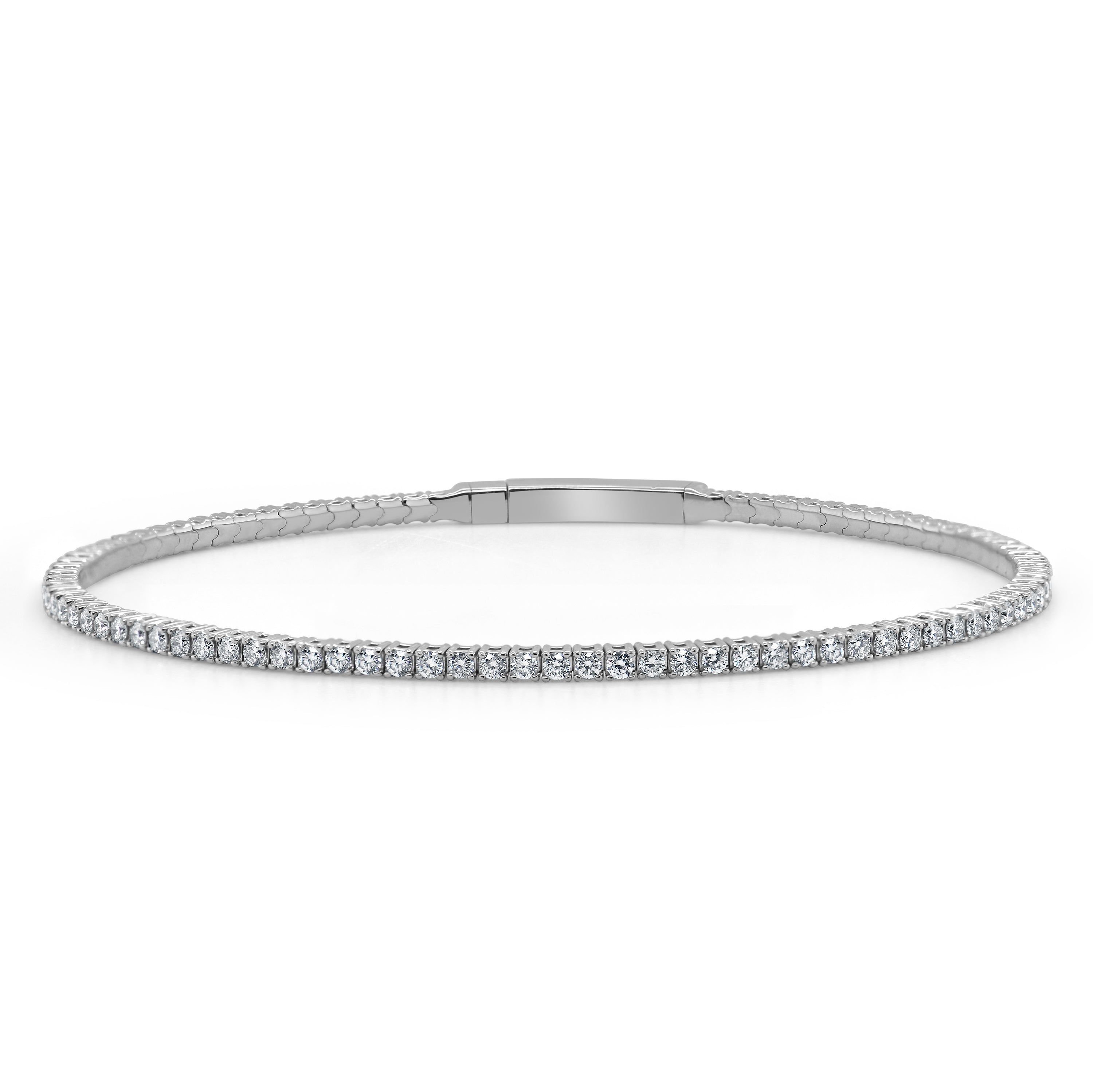 Diamond Flexible Bangle