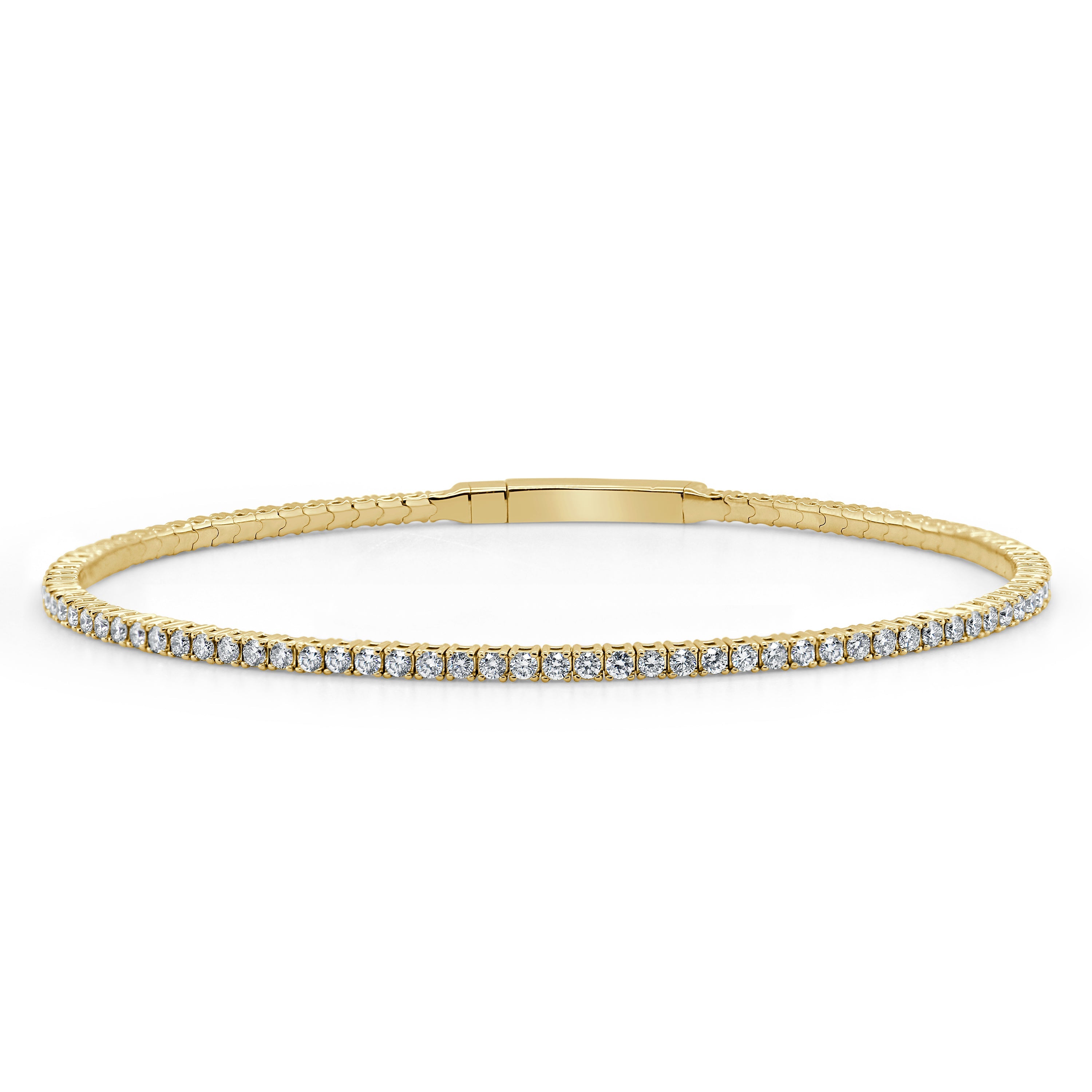 Diamond Flexible Bangle
