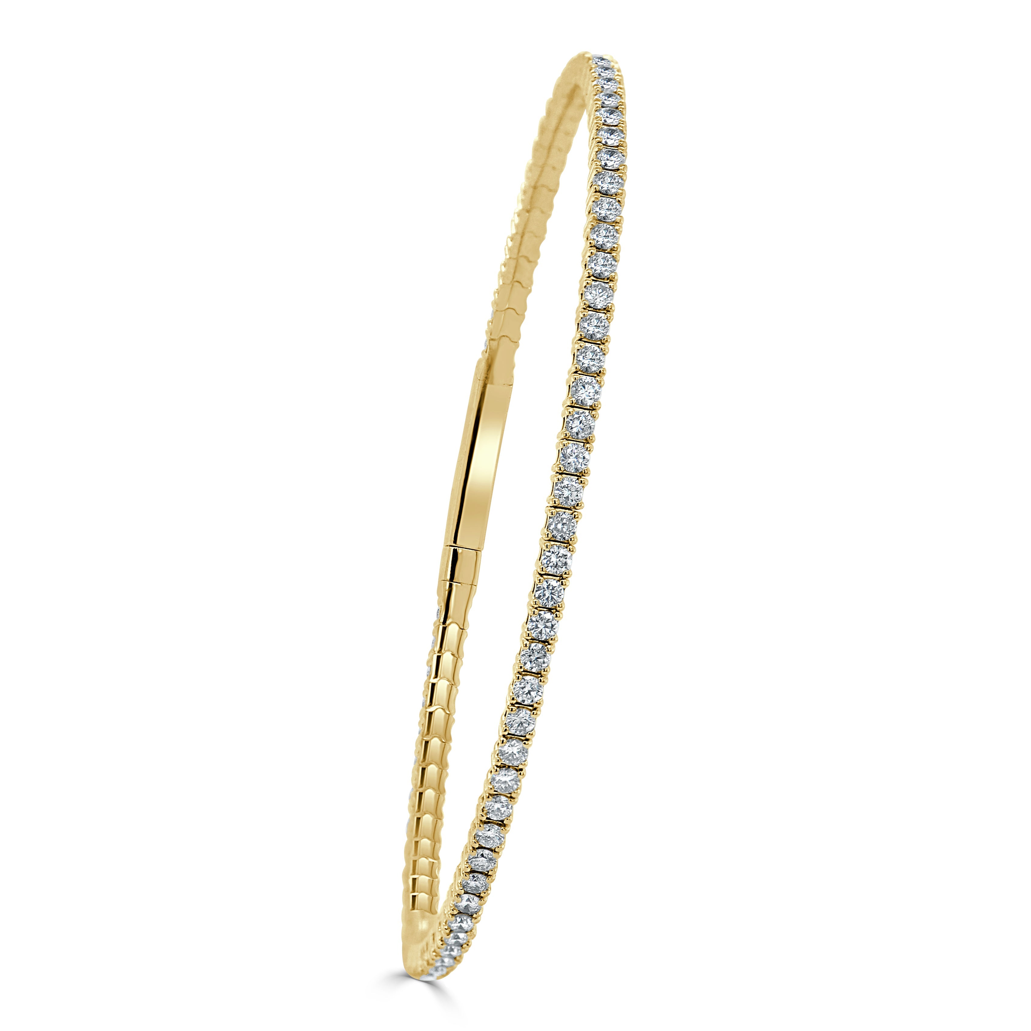 Diamond Flexible Bangle