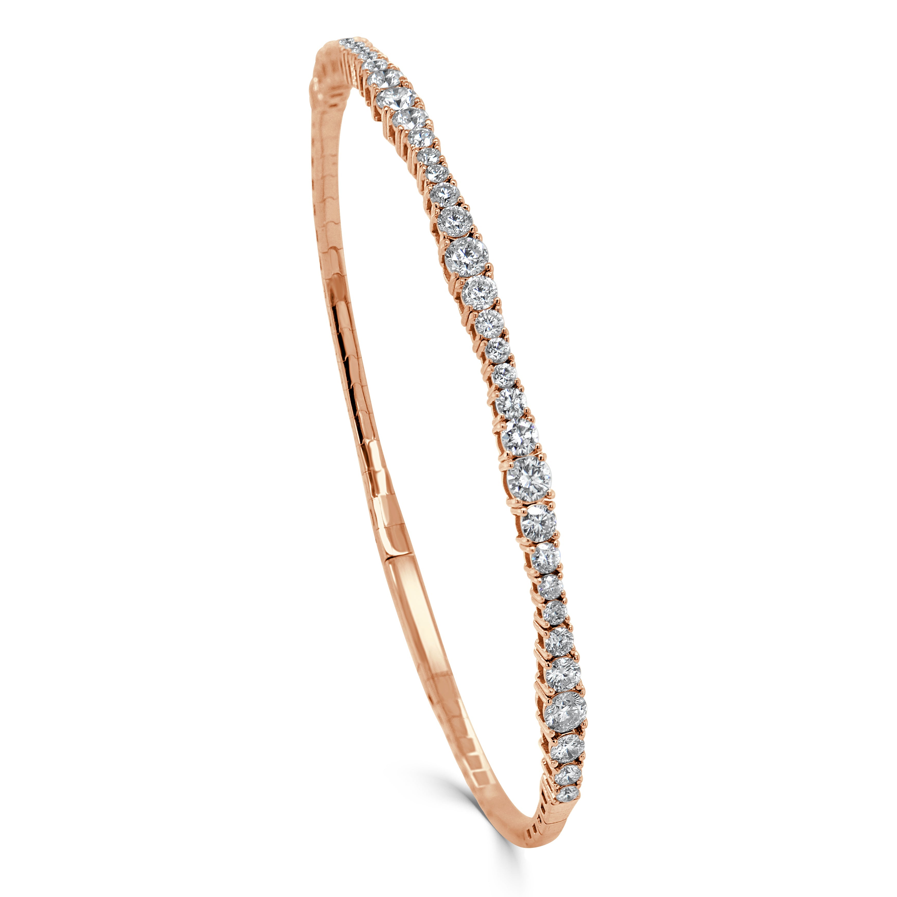 Diamond Flexible Bangle