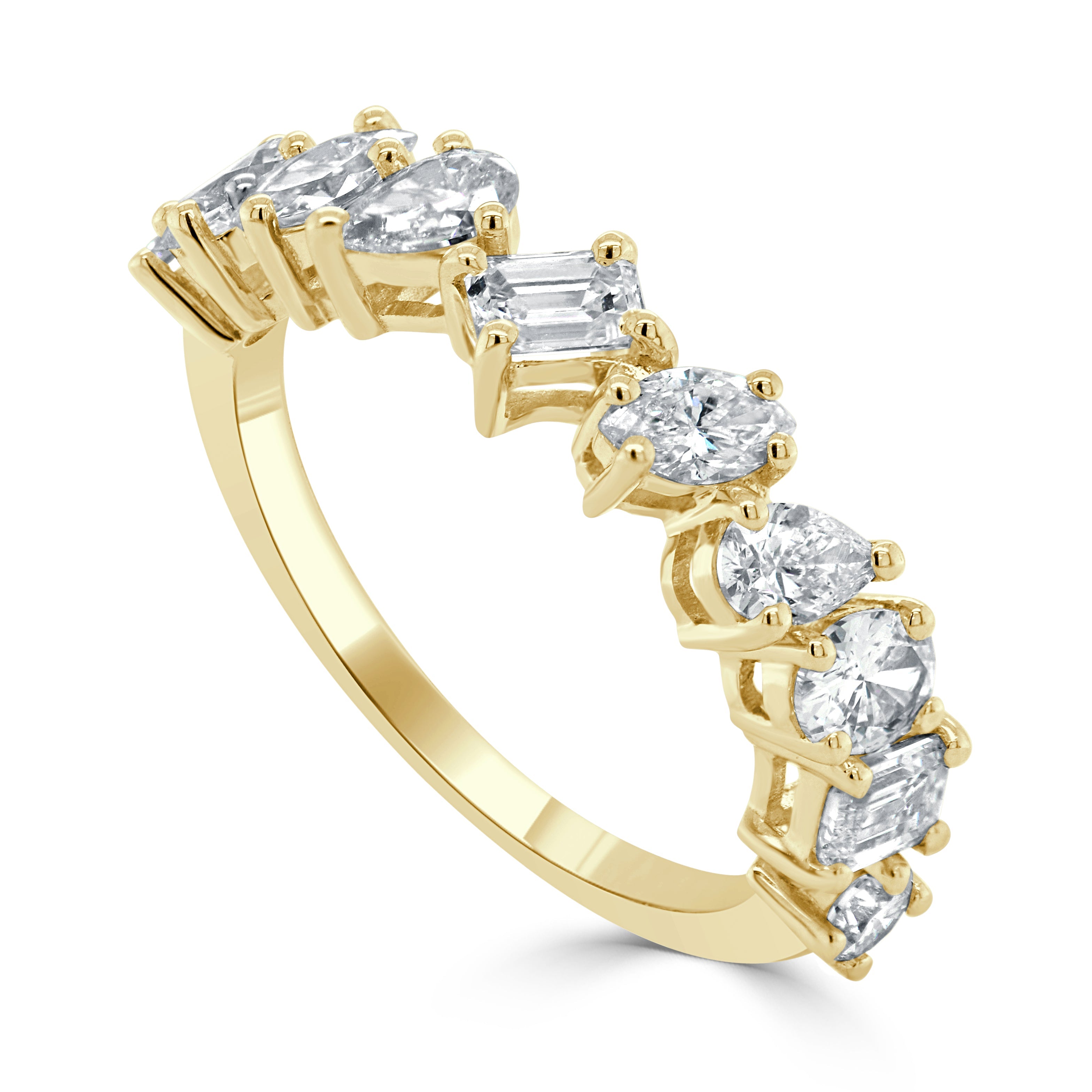 Fancy-Shape Diamond Ring