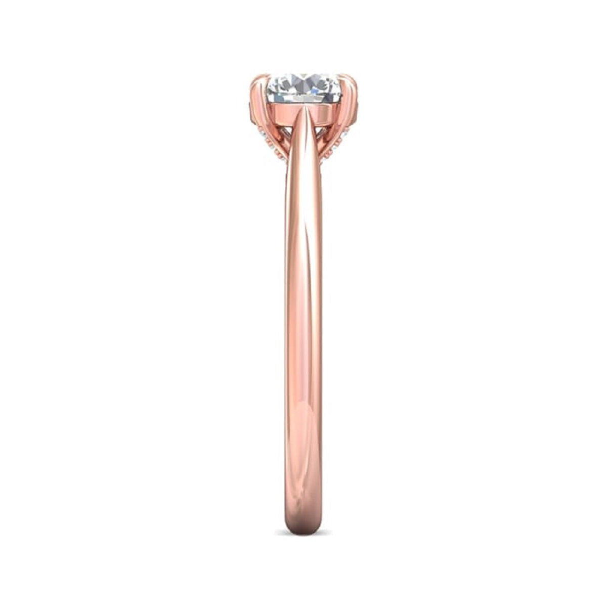 Brilliant Solitaire Engagement Ring - DERS01XXSR