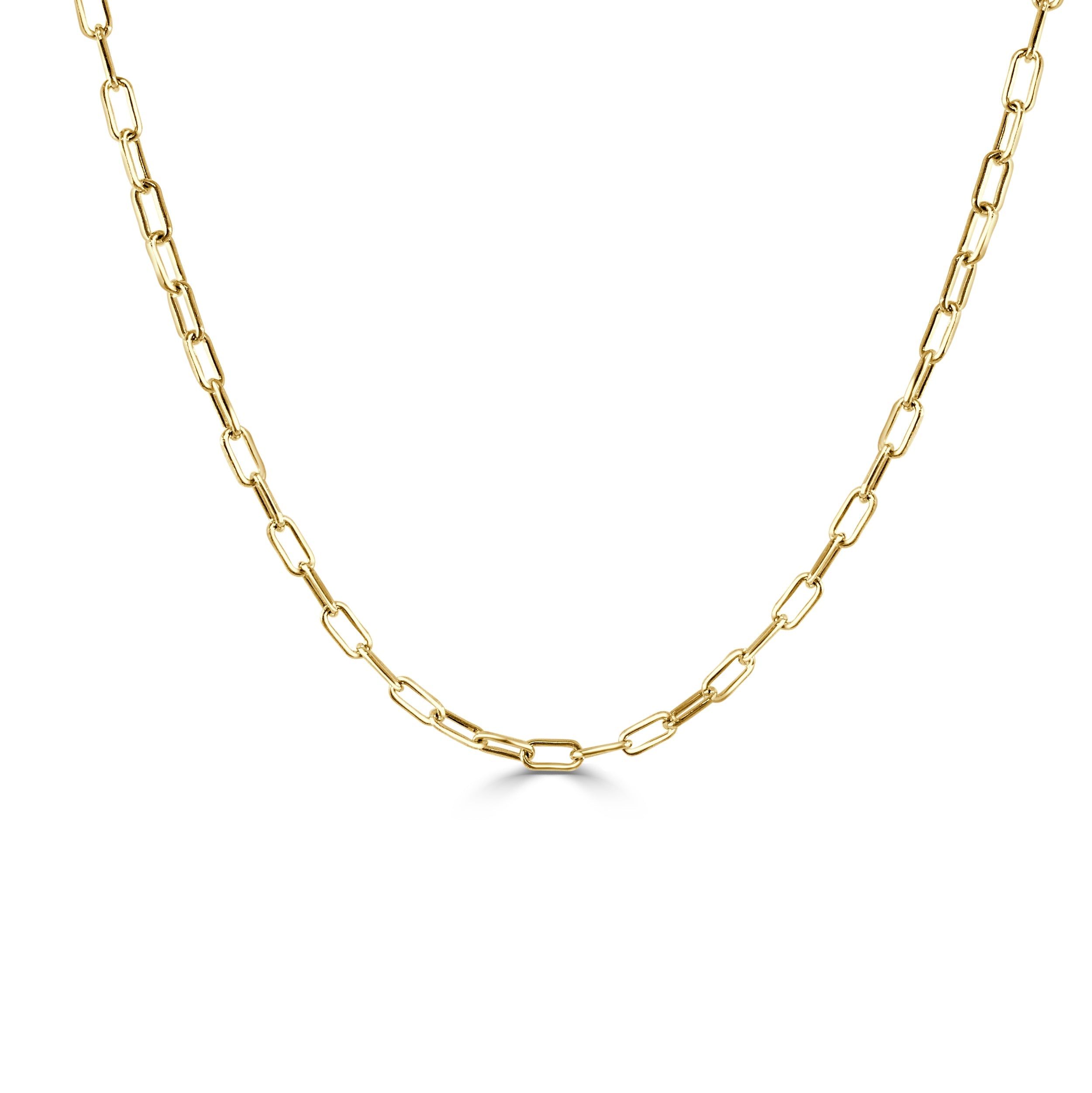 Paperclip Link Chain Necklace