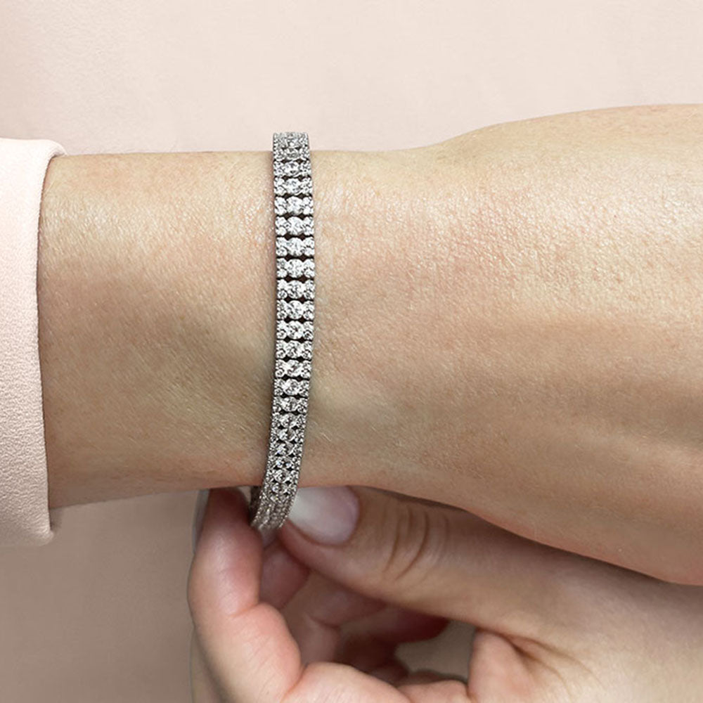 Radiant Diamond Tennis Bracelet
