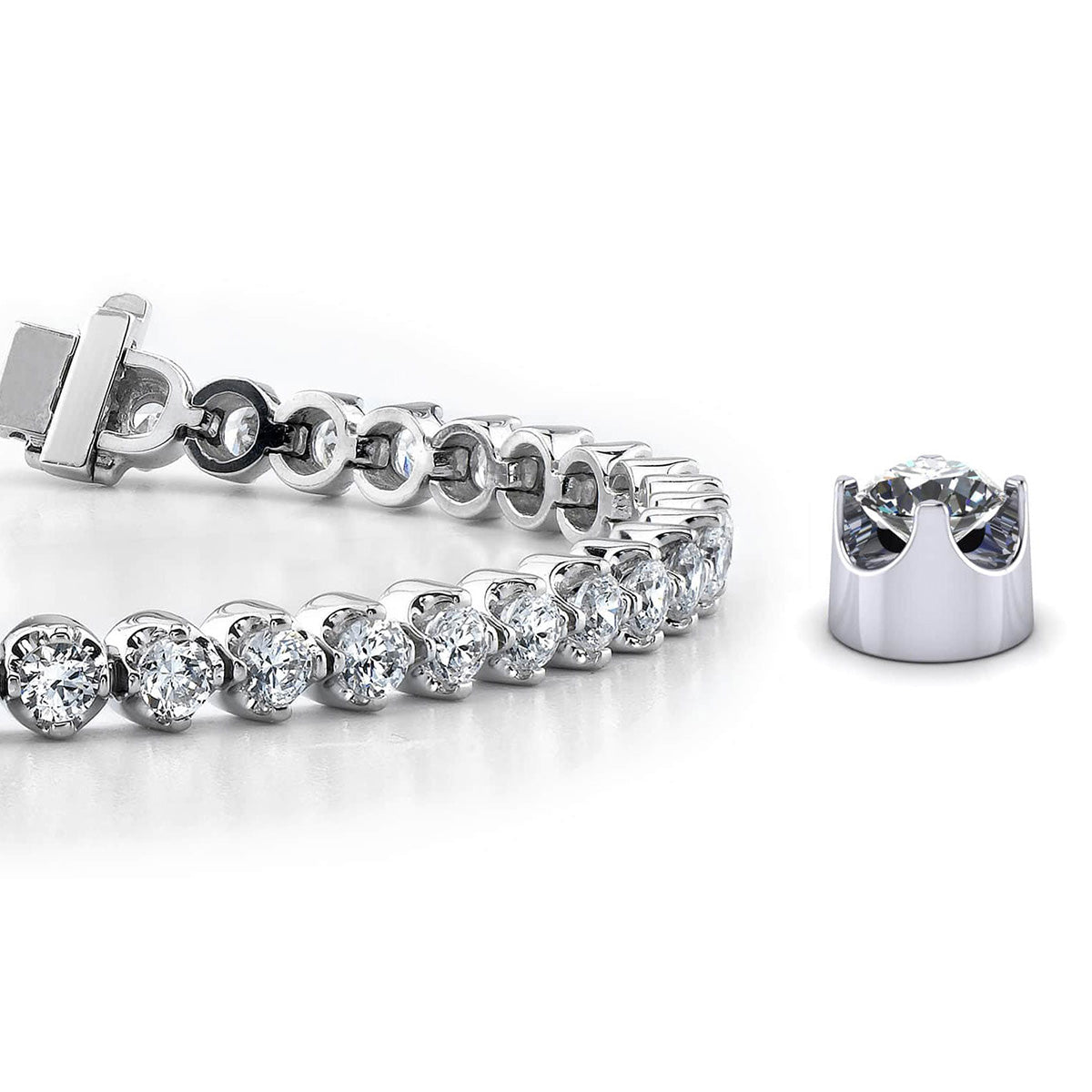 Classic Prong Set Tennis Bracelet