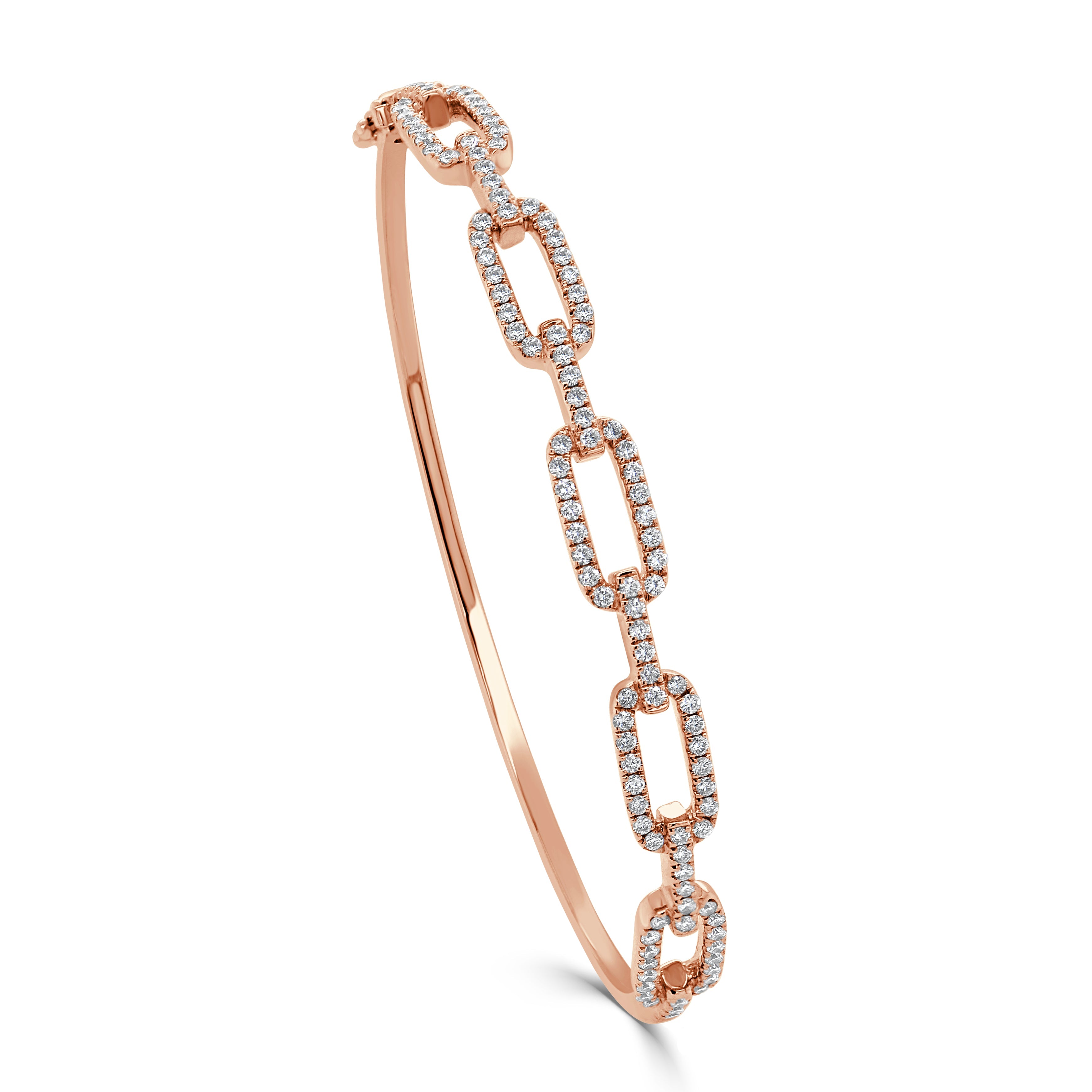 Diamond Link Bangle