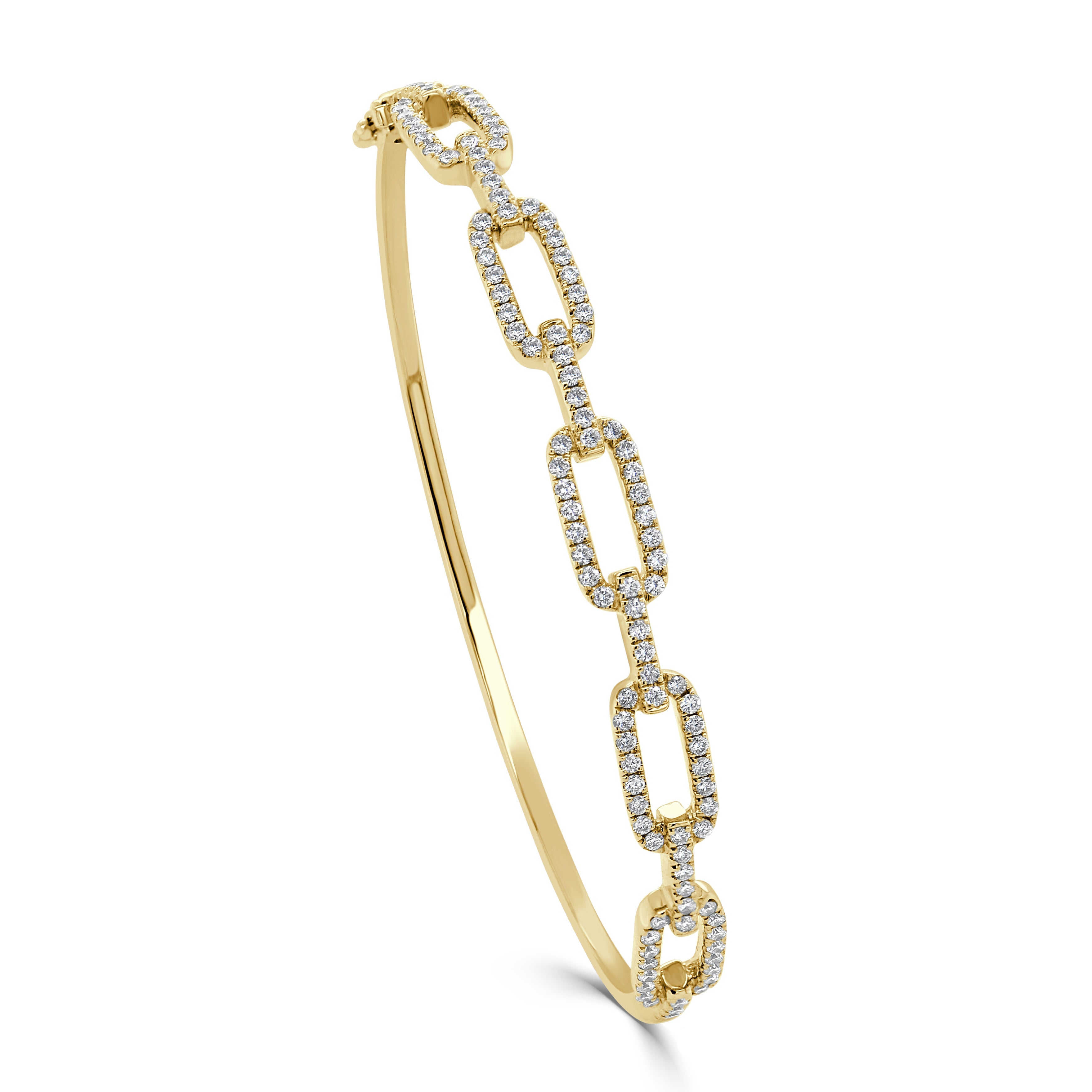 Diamond Link Bangle