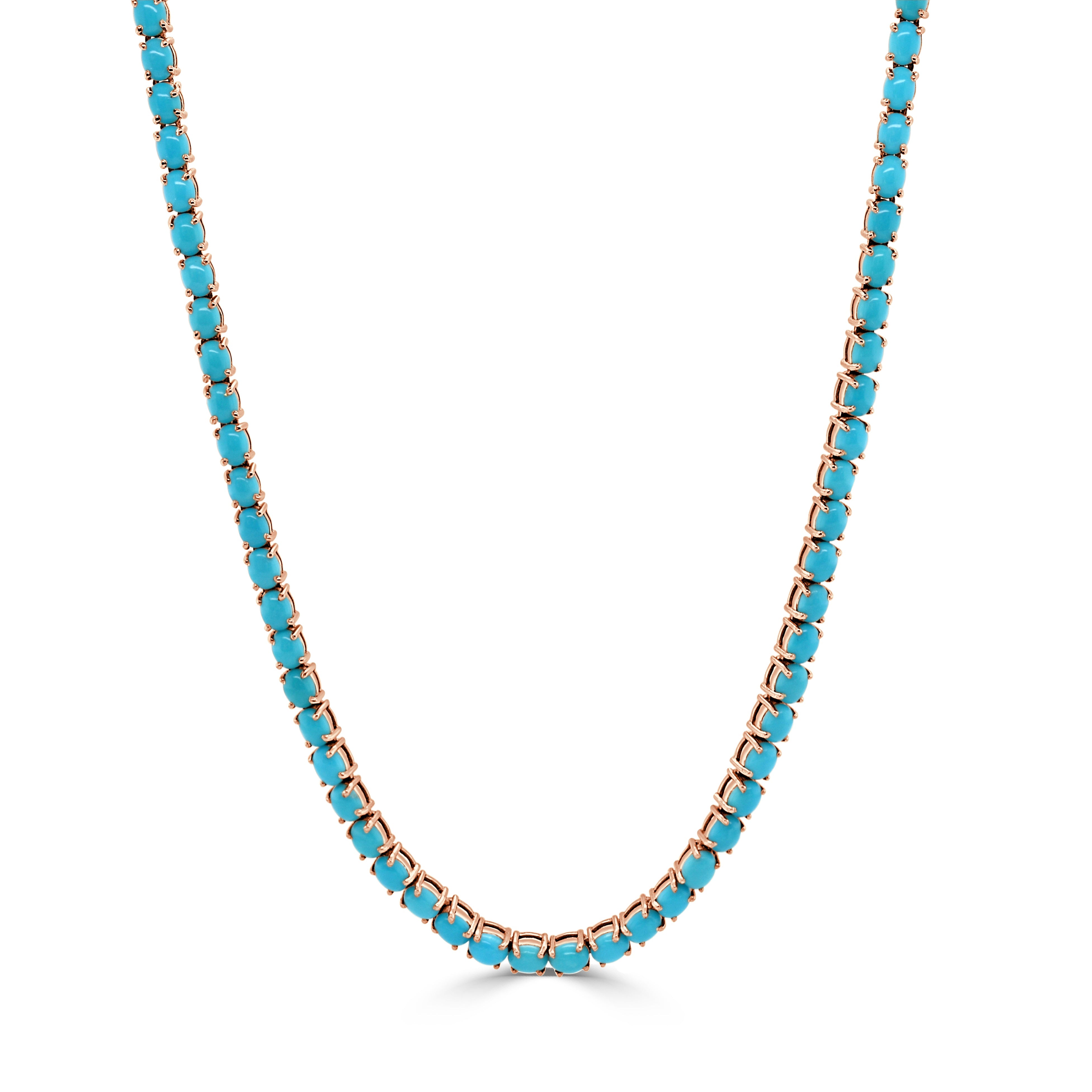 Turqouise Tennis Necklace
