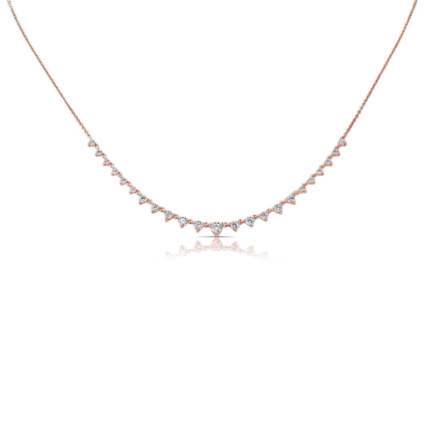 Diamond Station Necklace