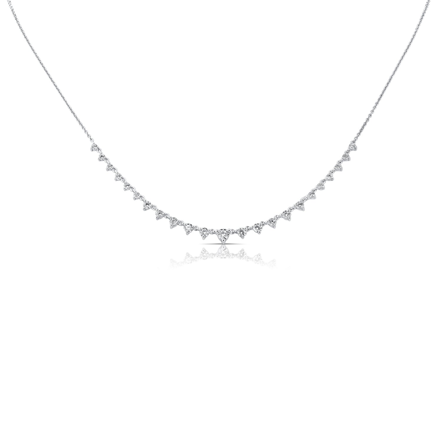 Diamond Station Necklace