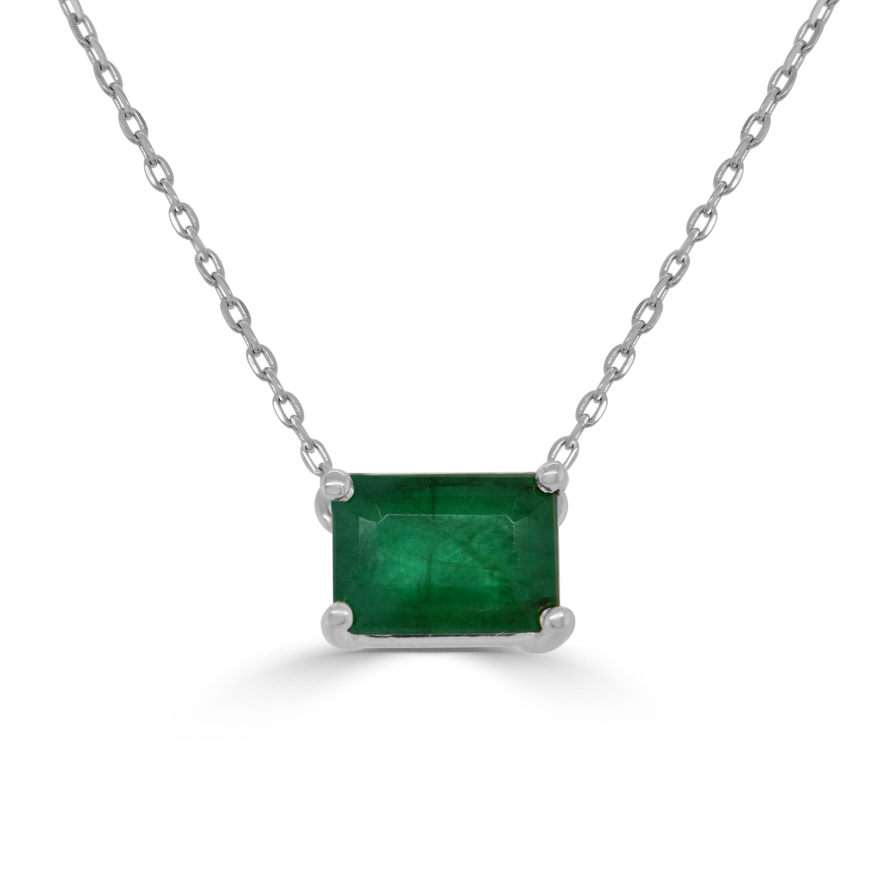Green Emerald Necklace