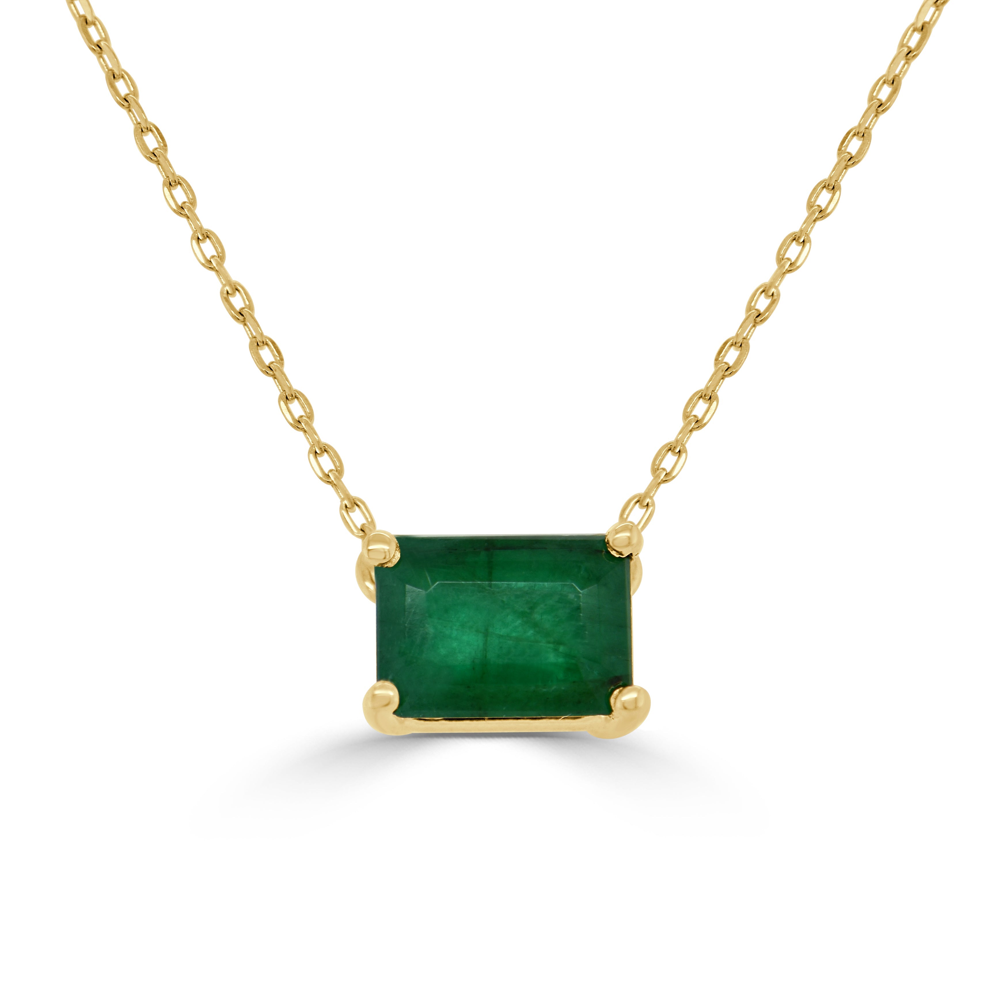 Green Emerald Necklace