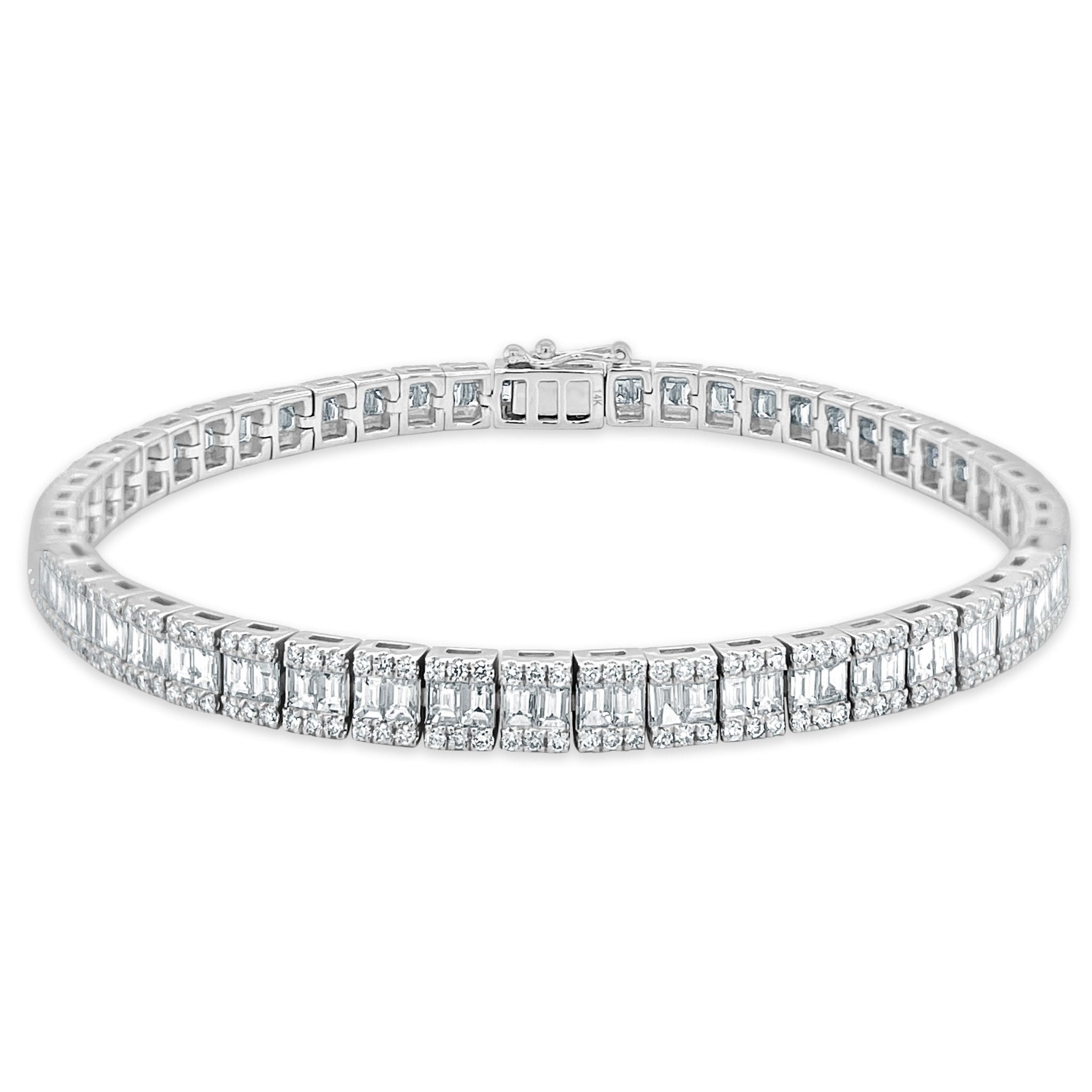 Baguette Diamond Bracelet
