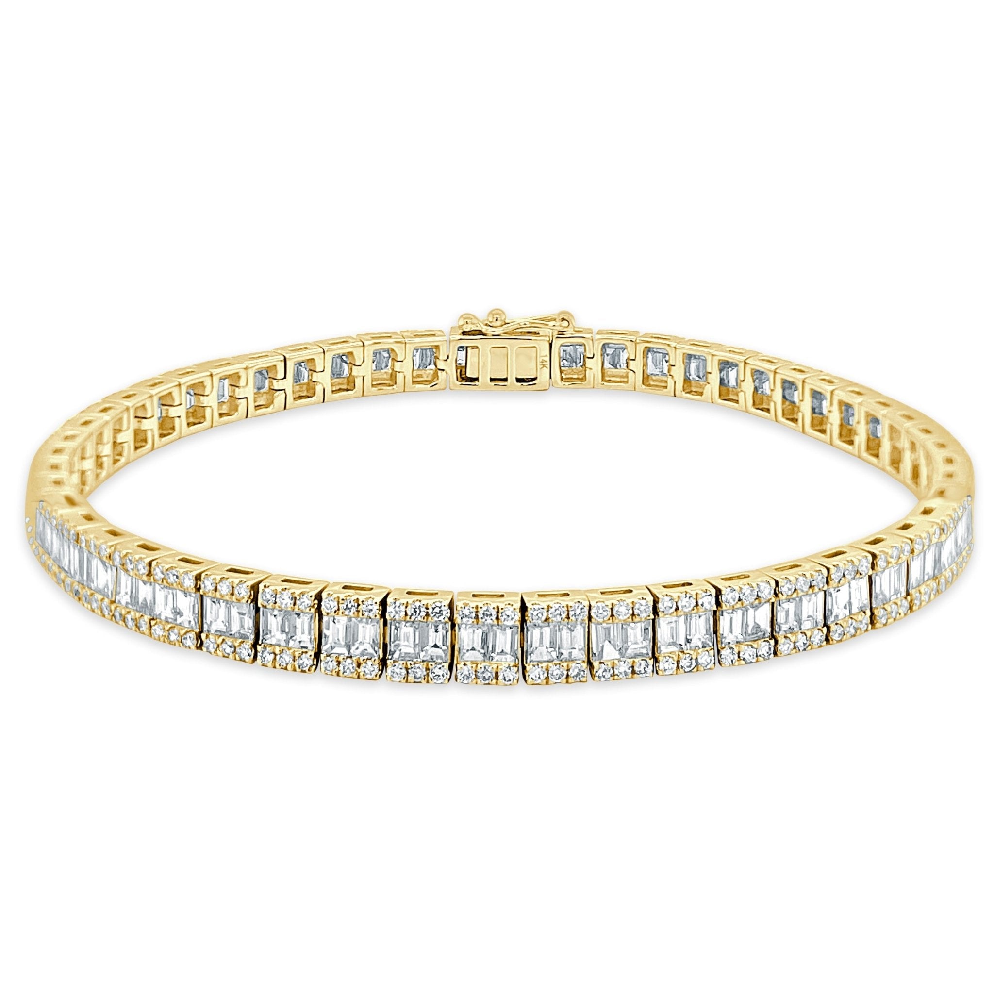 Baguette Diamond Bracelet