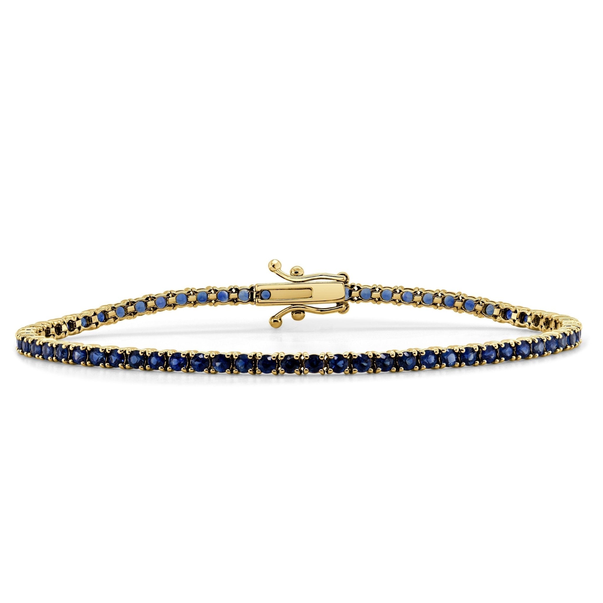 Blue Sapphire Tennis Bracelet