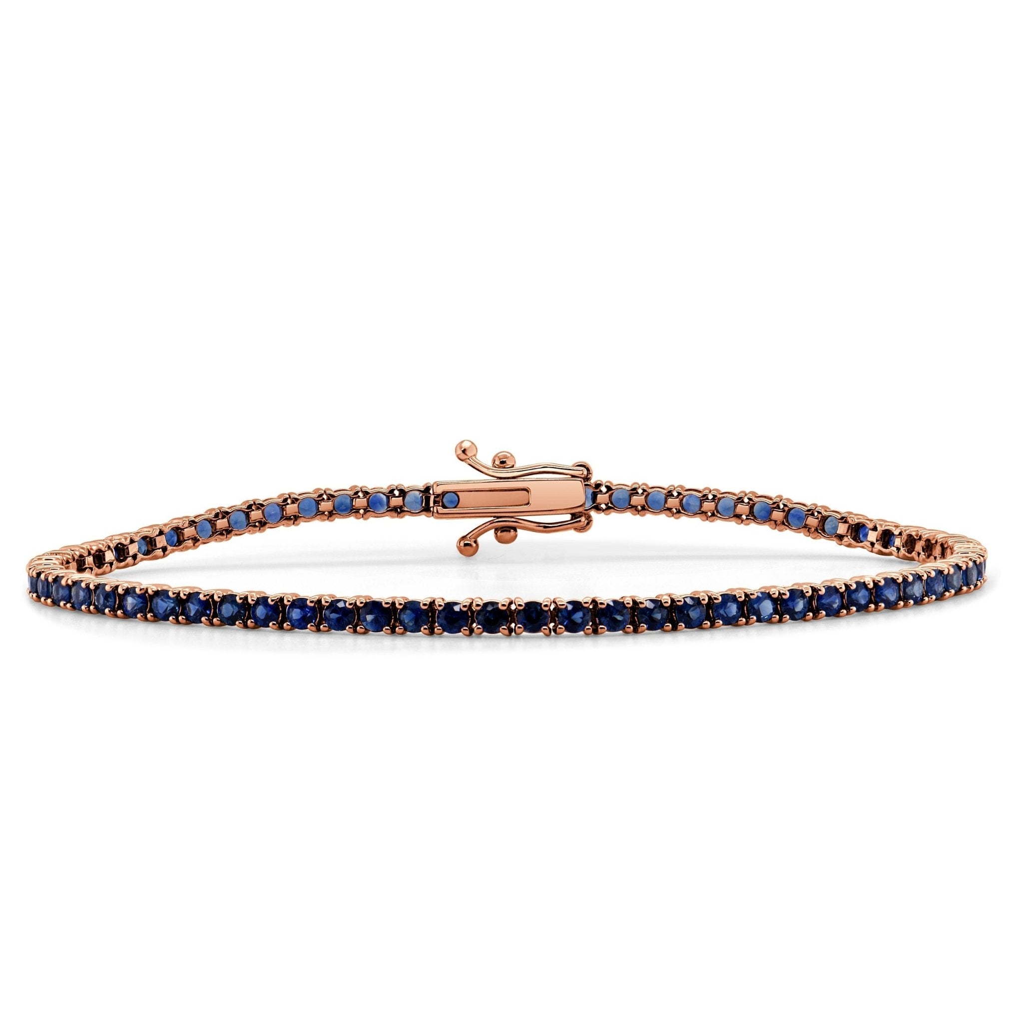 Blue Sapphire Tennis Bracelet