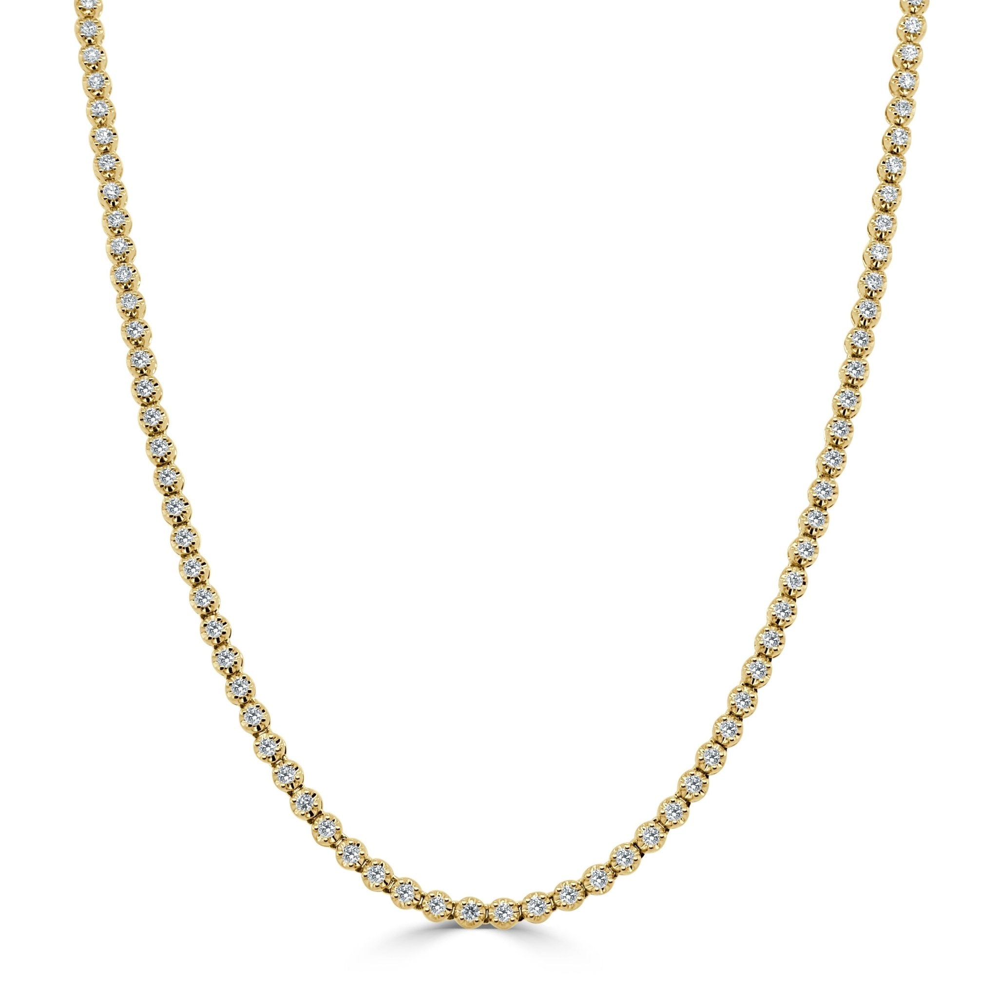 Diamond 2 - in - 1 Tennis Necklace/Bracelet
