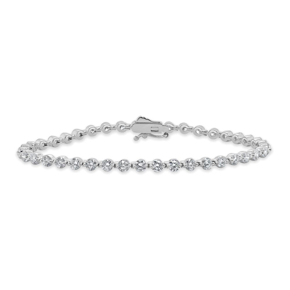 Diamond 2 - Prong Tennis Bracelet