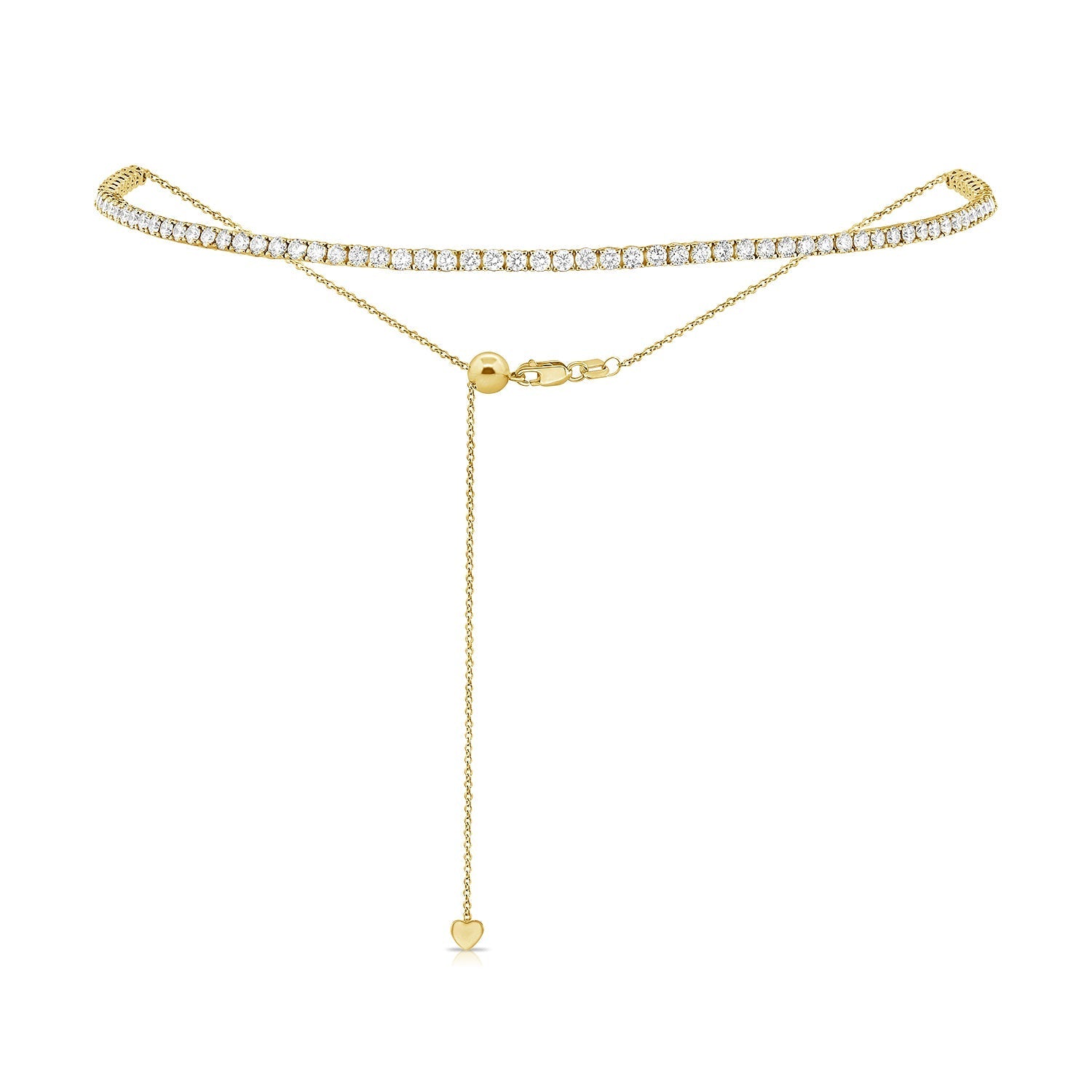 Diamond Adjustable Tennis Choker