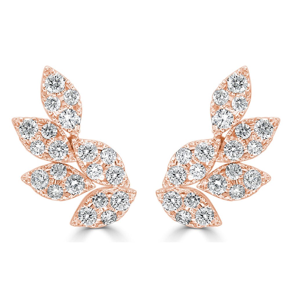 Diamond Cluster Earrings