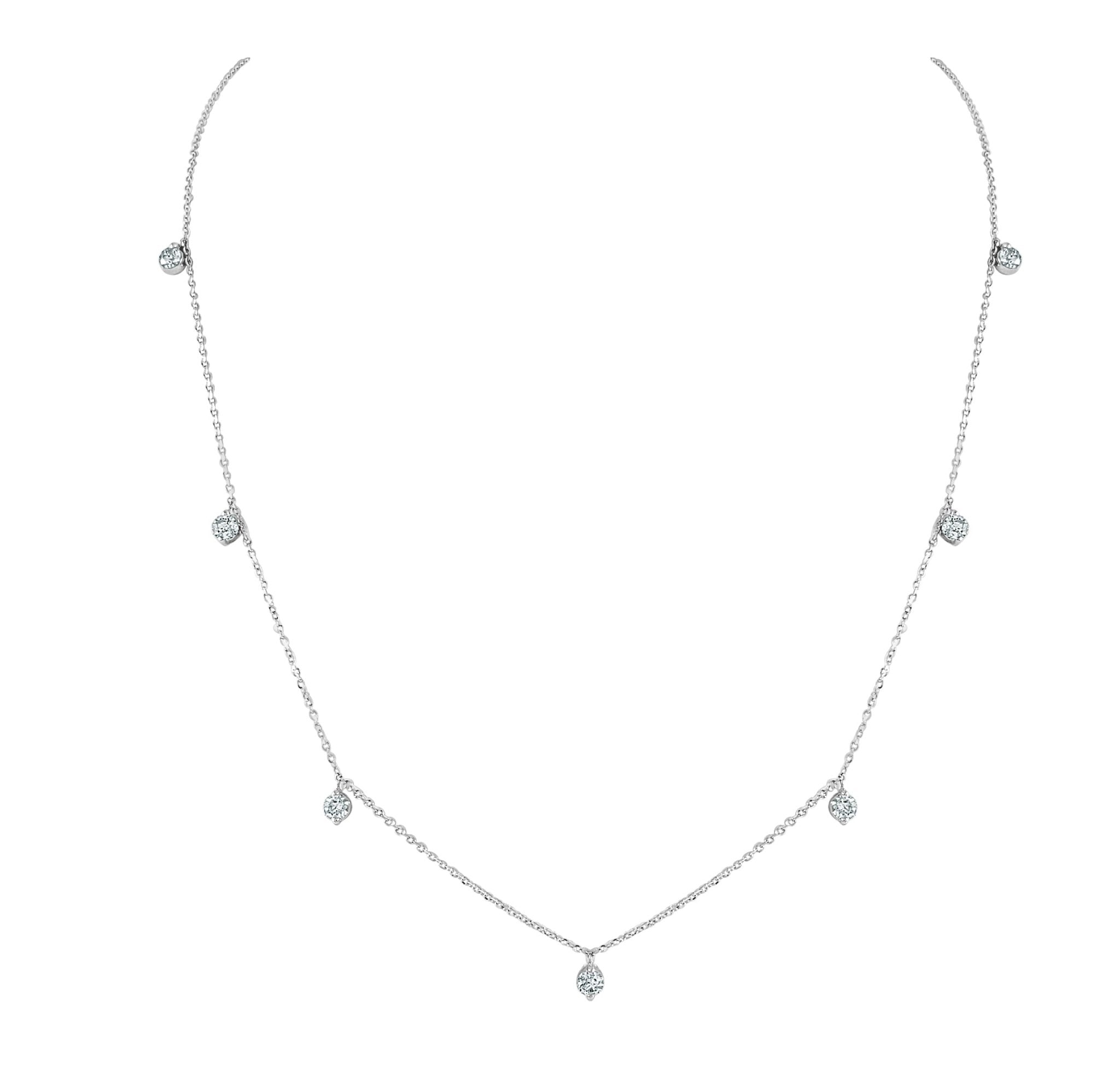Diamond Dangle Necklace