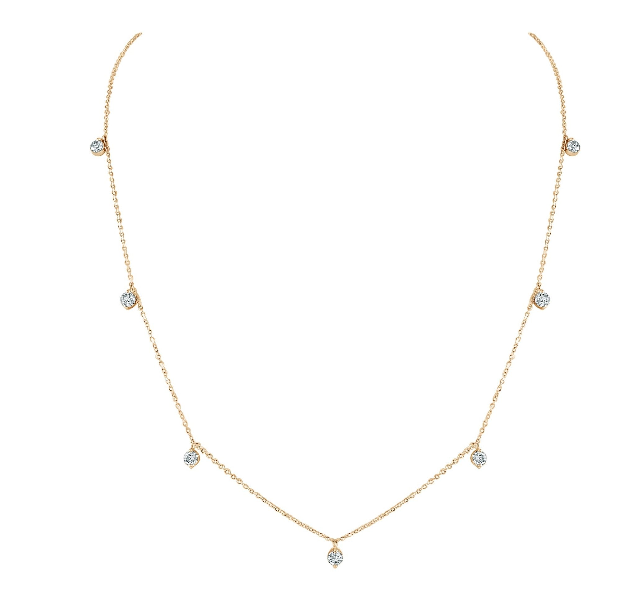 Diamond Dangle Necklace