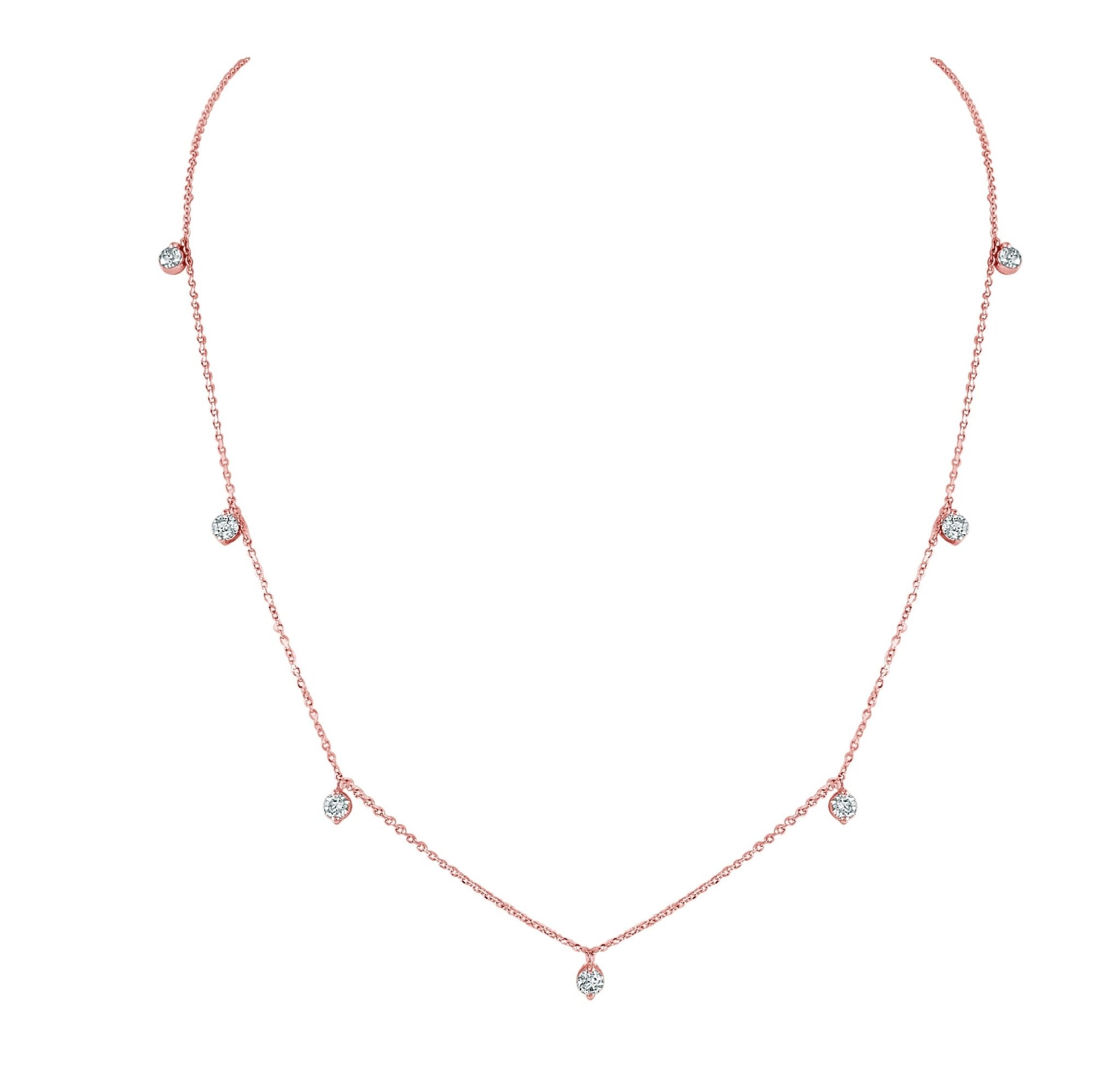 Diamond Dangle Necklace