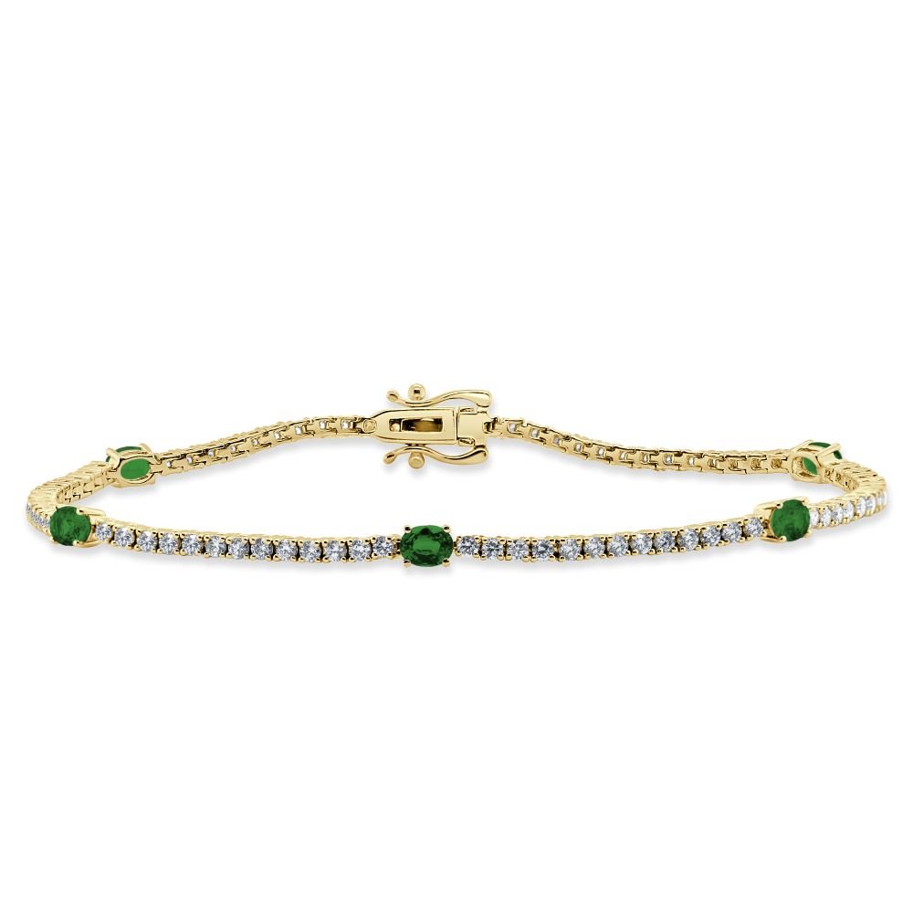 Diamond Emerald Bracelet