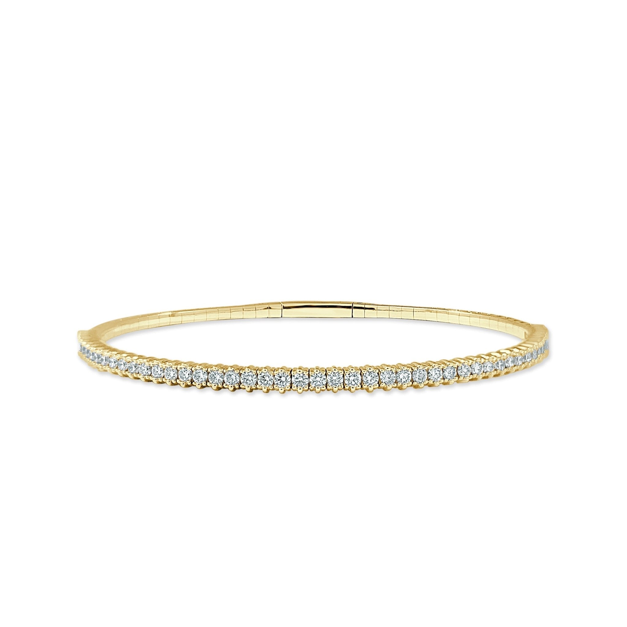 Diamond Flexible Bangle