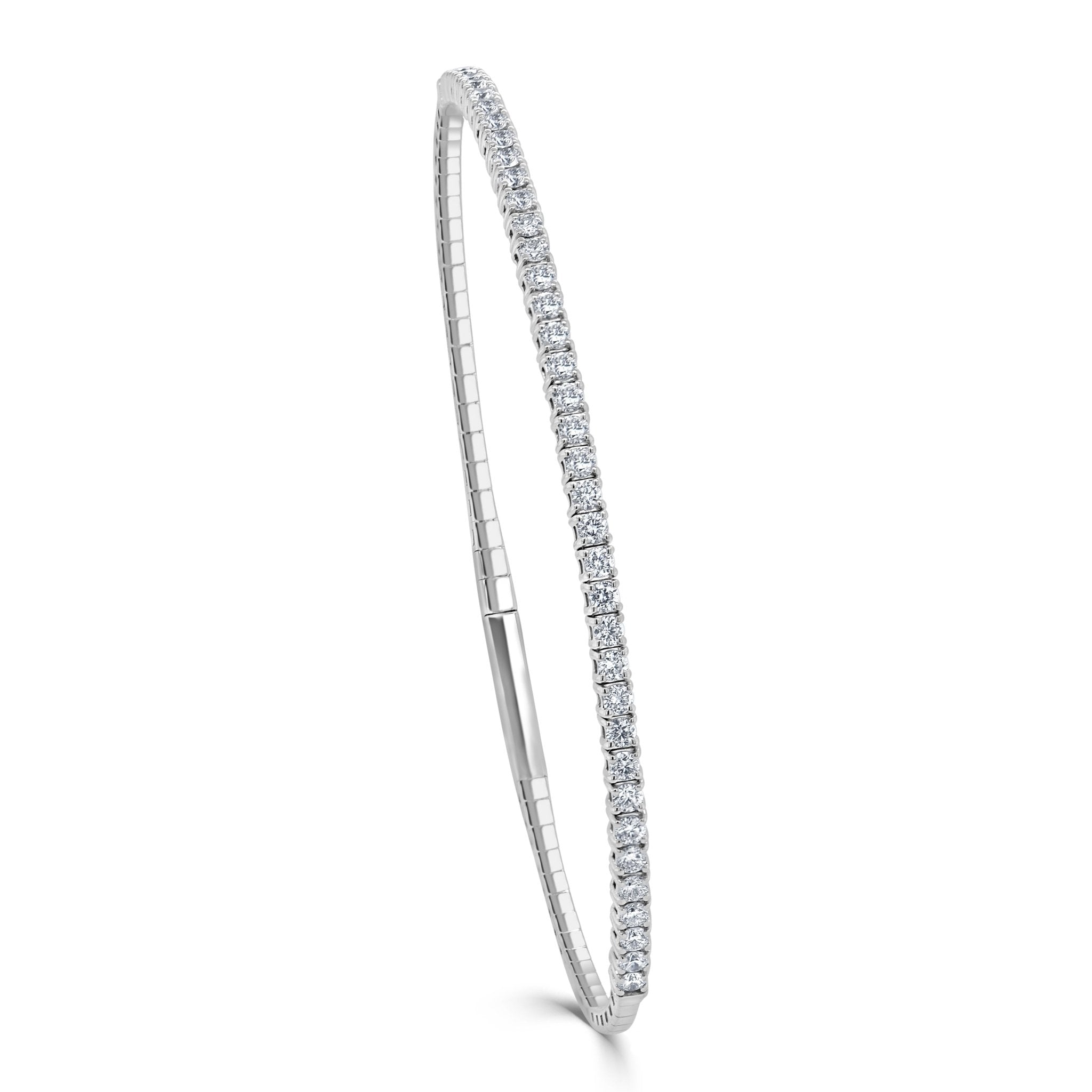 Diamond Flexible Bangle