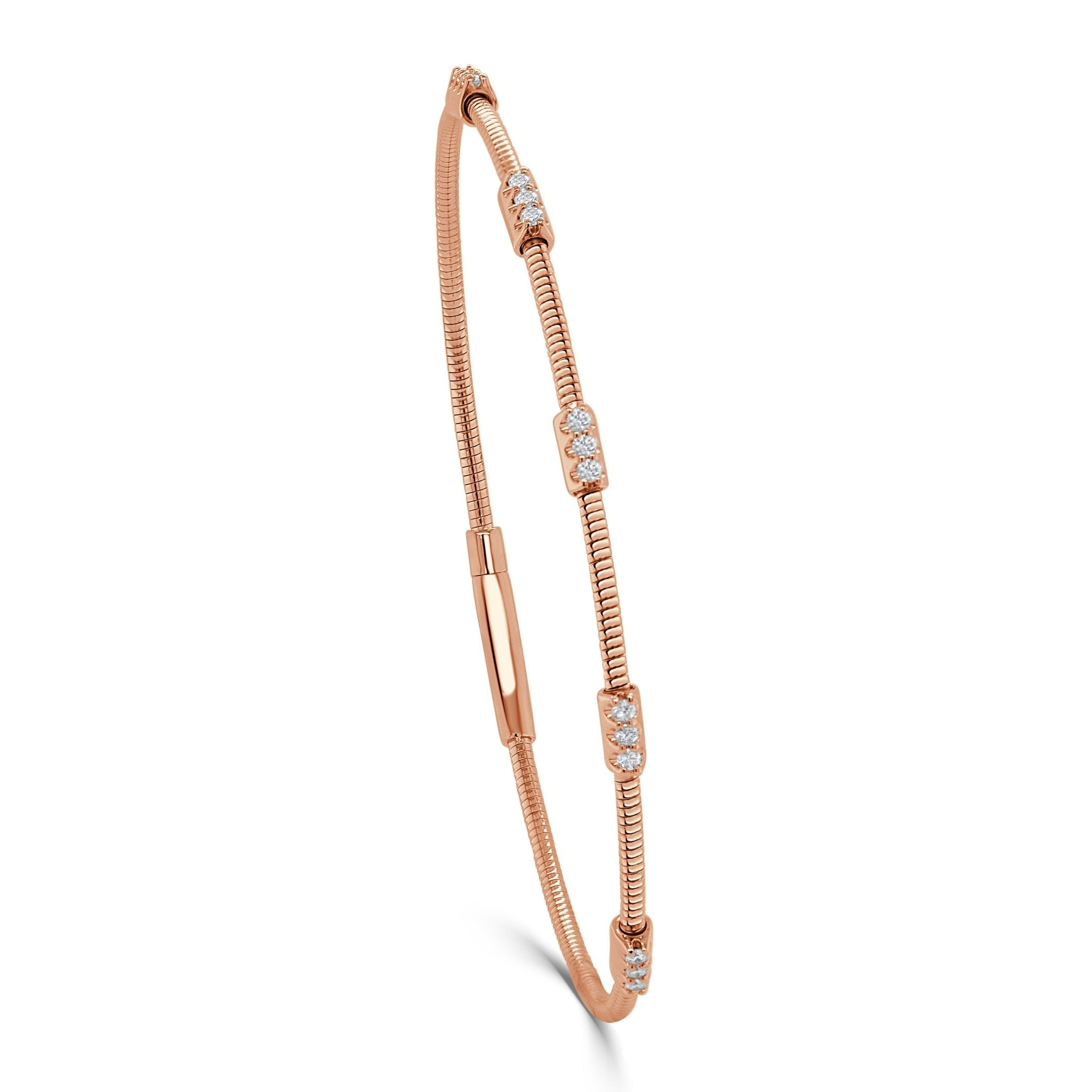 Diamond Flexible Bangle