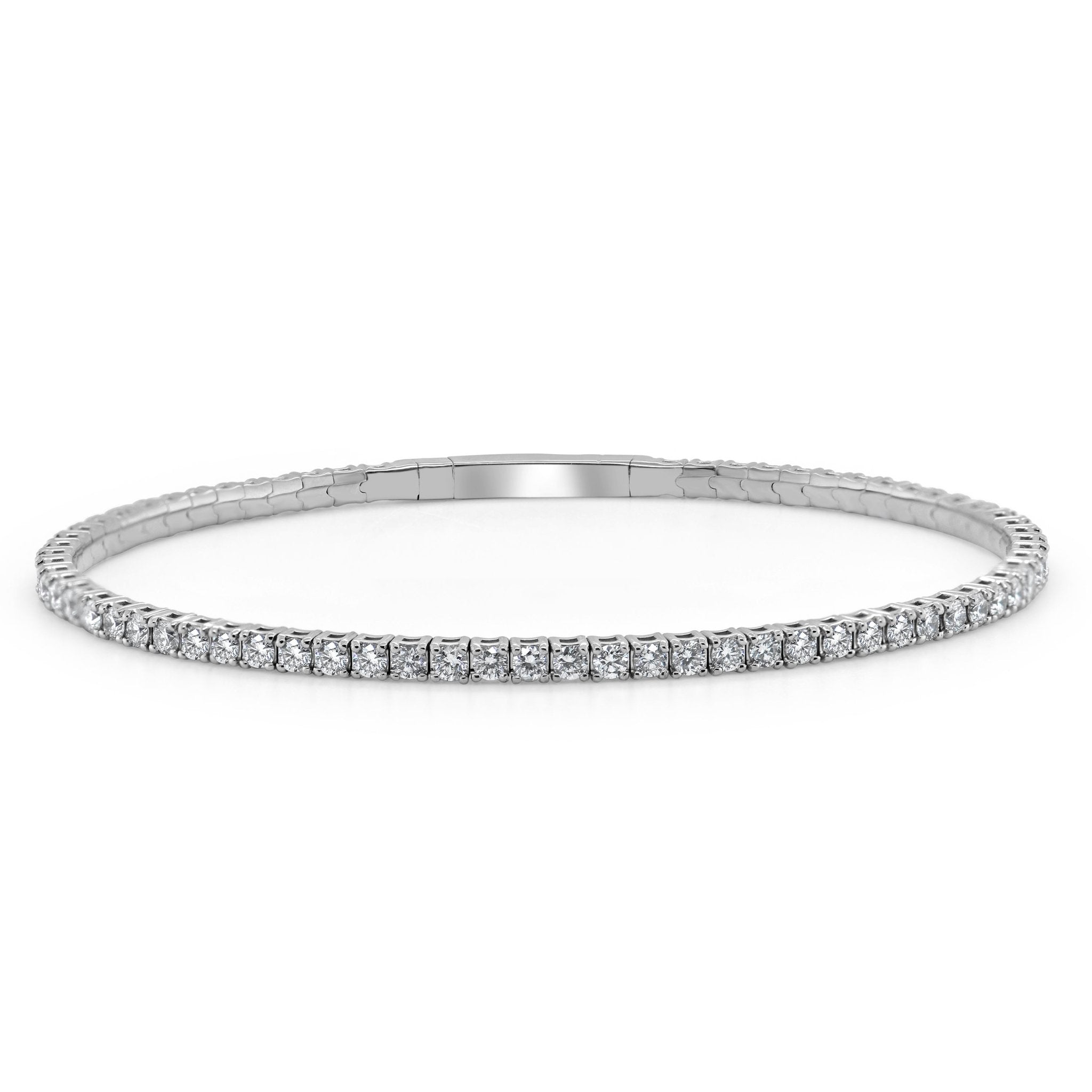 Diamond Flexible Bangle