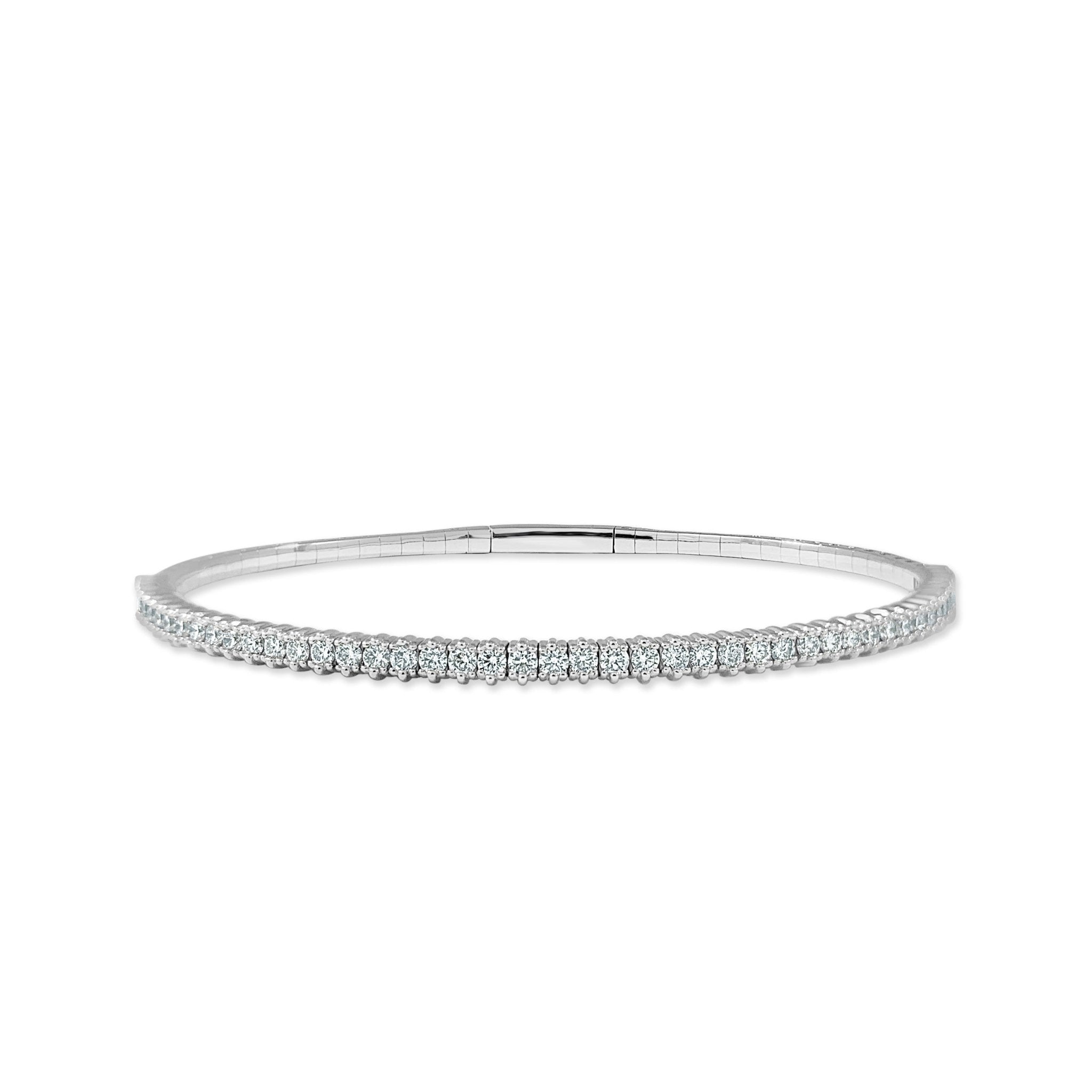 Diamond Flexible Bangle