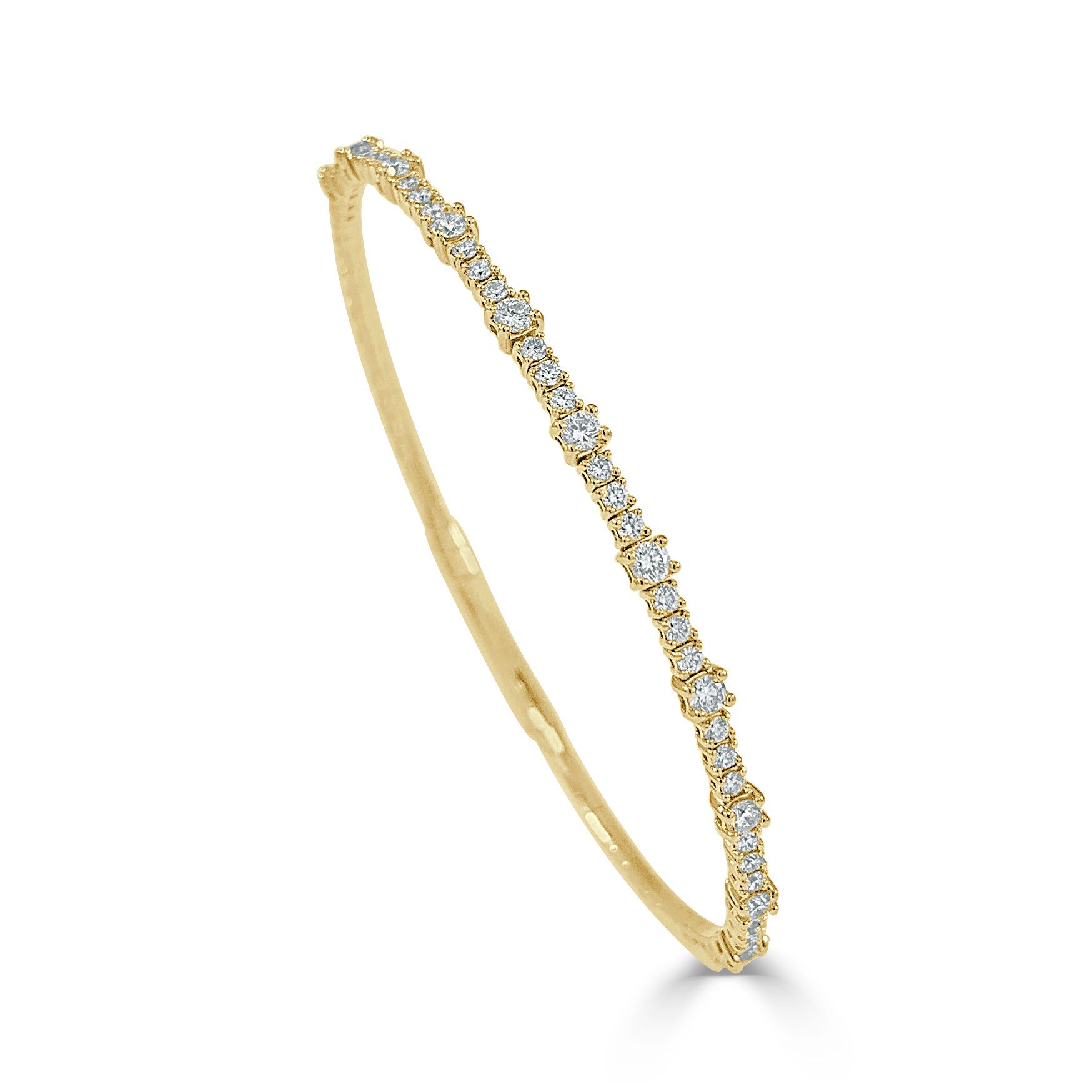 Diamond Flexible Bangle
