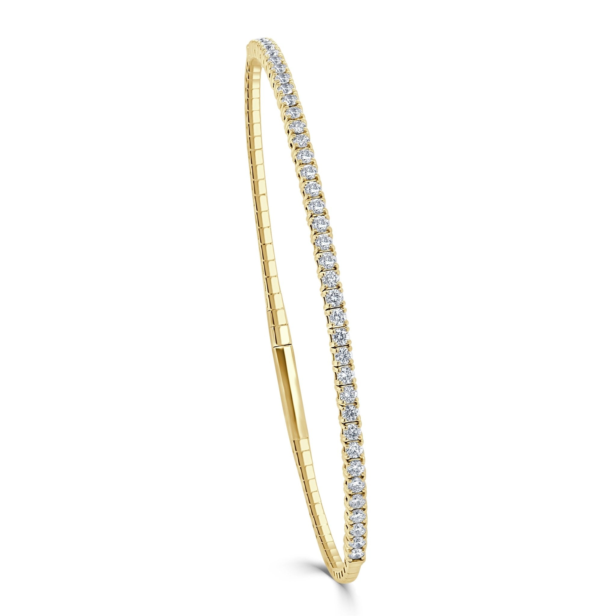Diamond Flexible Bangle