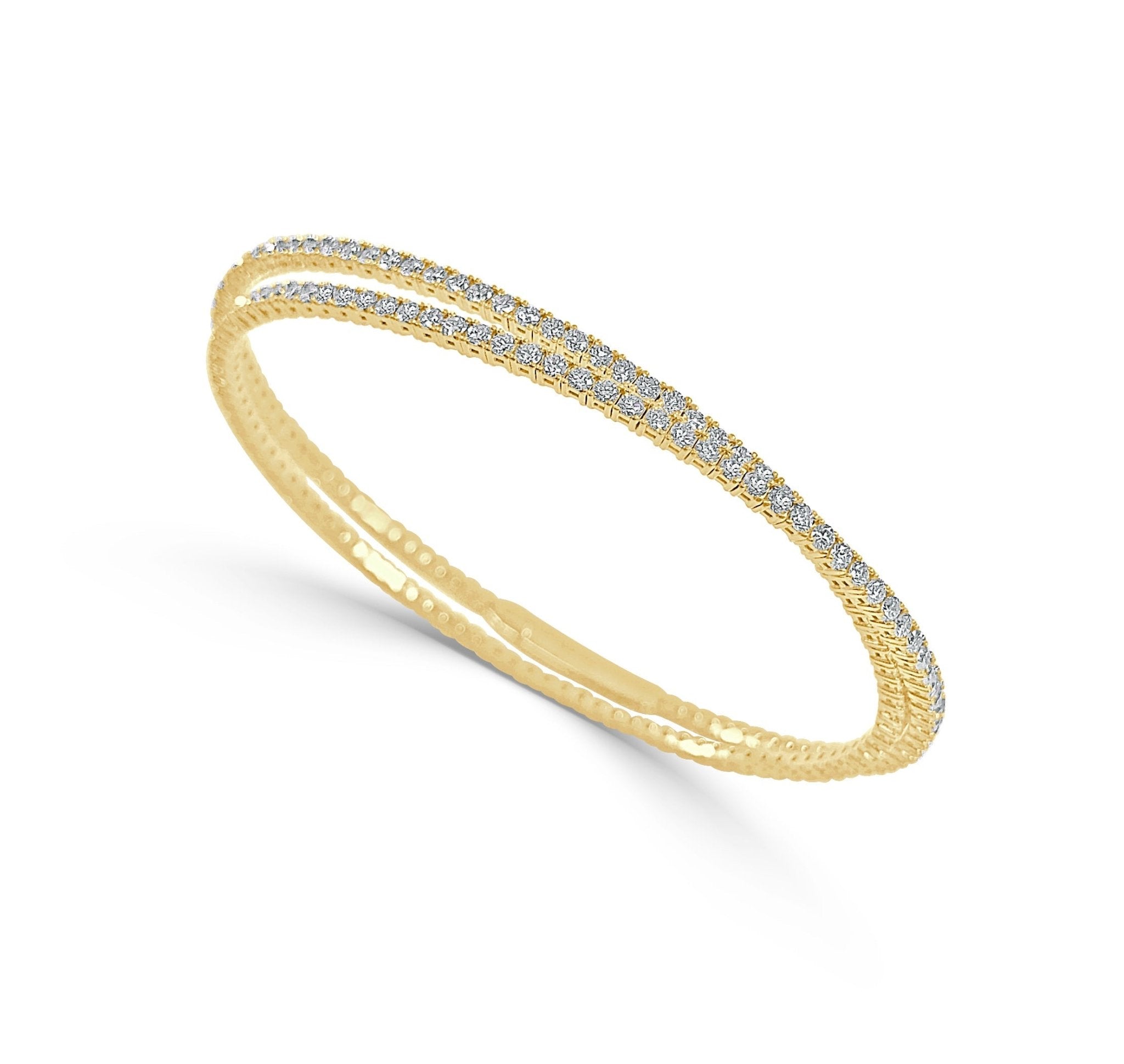 Diamond Flexible Bangle