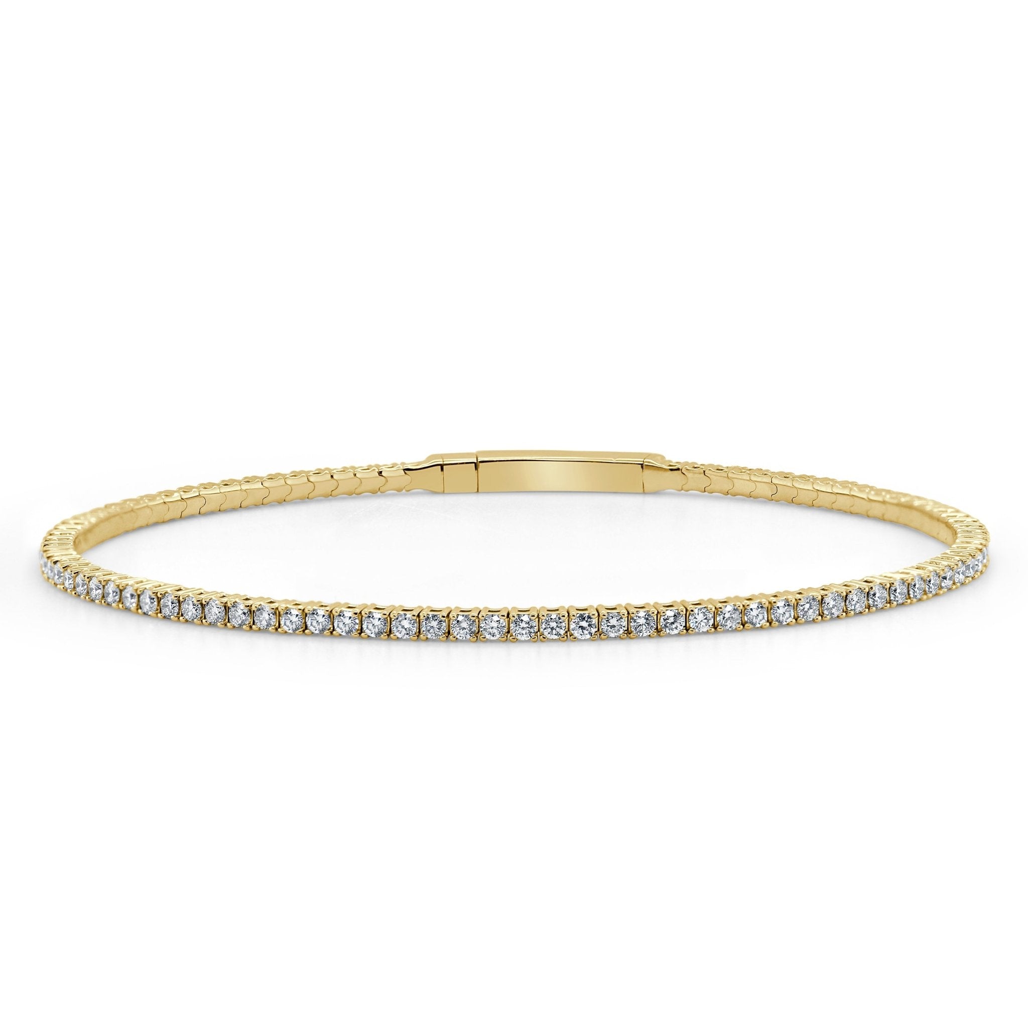 Diamond Flexible Bangle