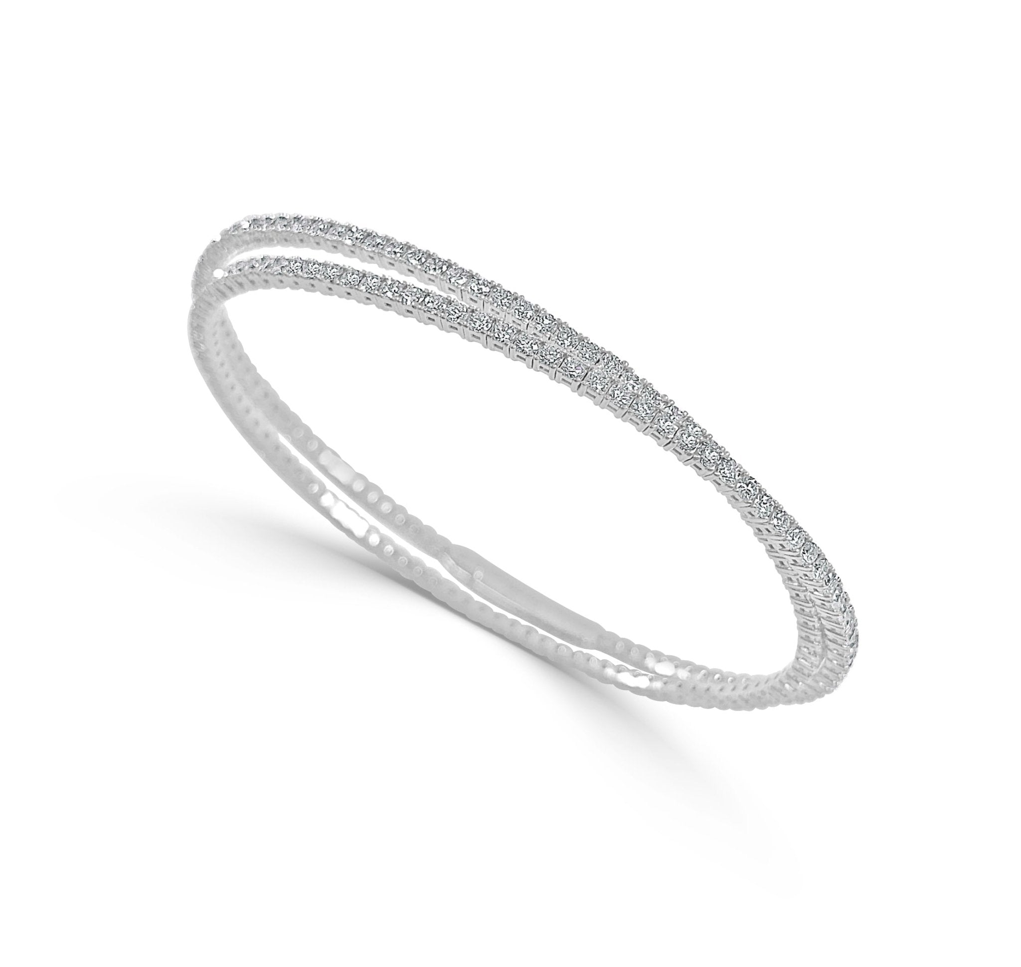 Diamond Flexible Bangle
