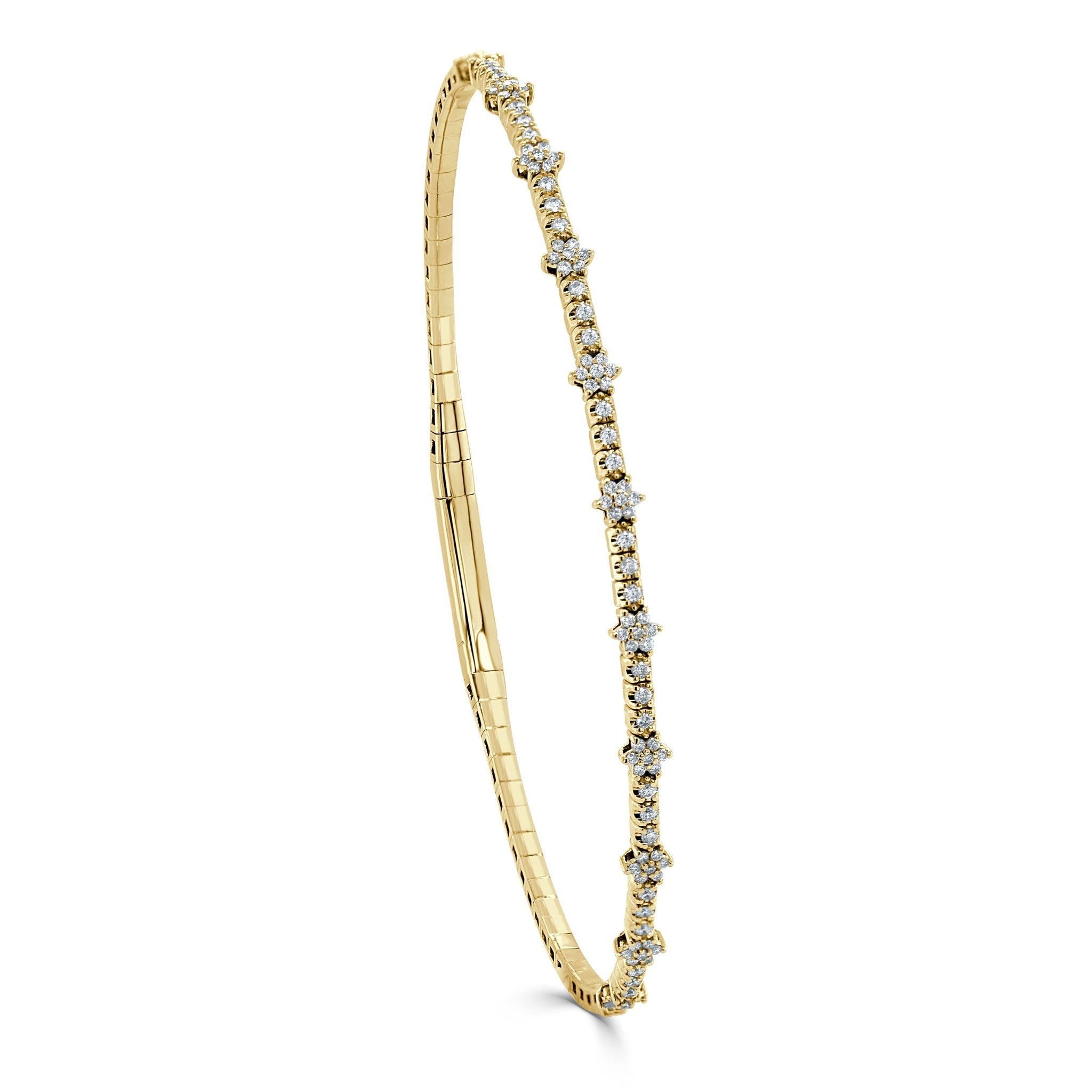 Diamond Flexible Bangle
