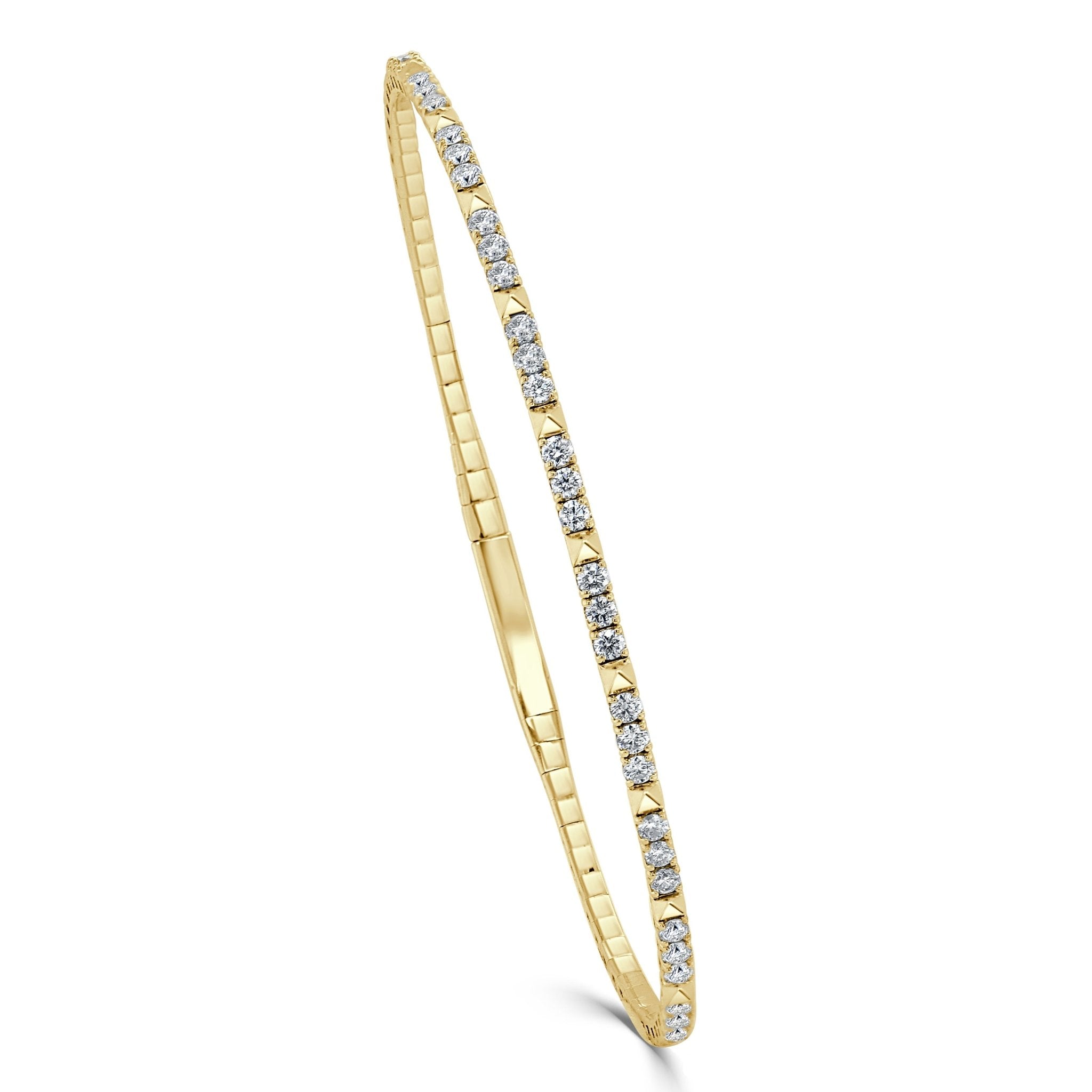 Diamond Flexible Bangle