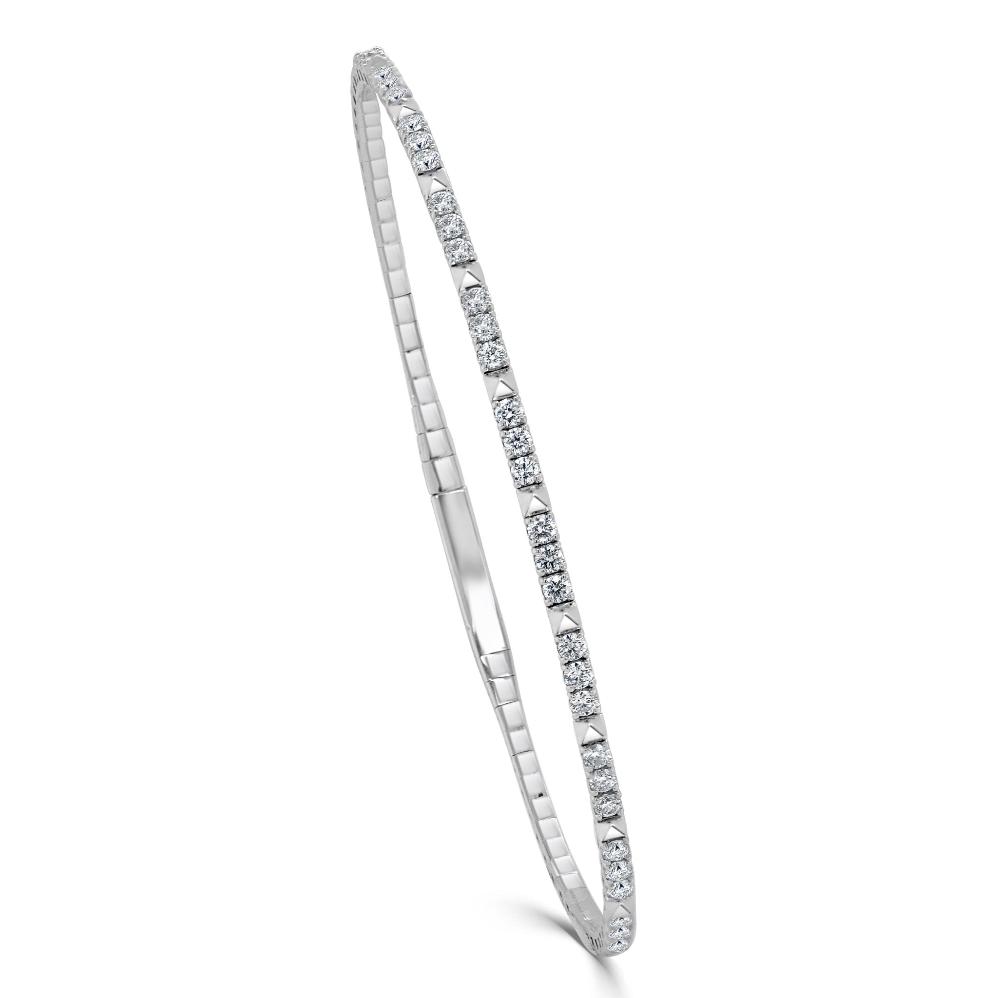 Diamond Flexible Bangle